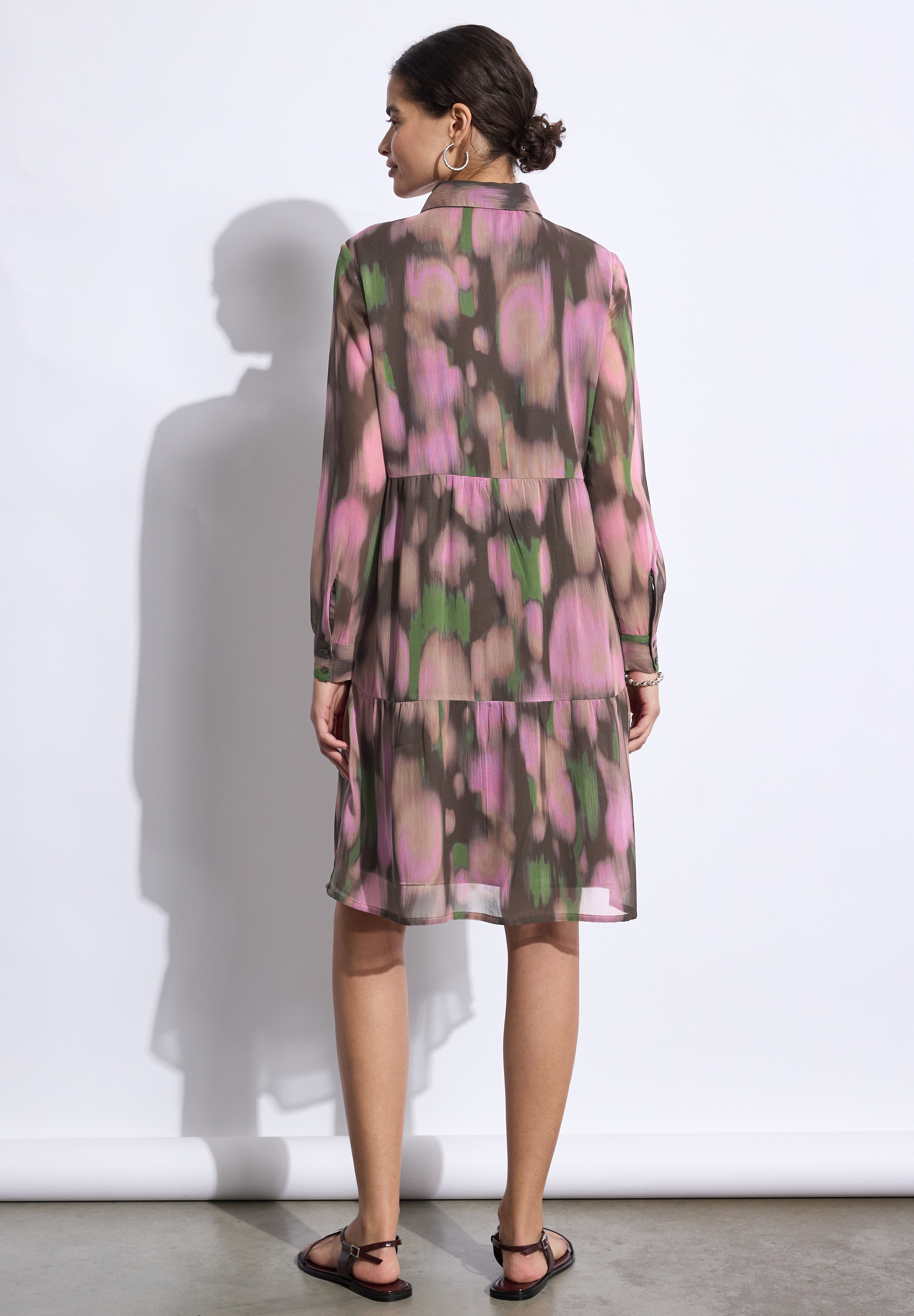 STREET ONE STUDIO Midikleid Ohne Taschen knielang günstig online kaufen