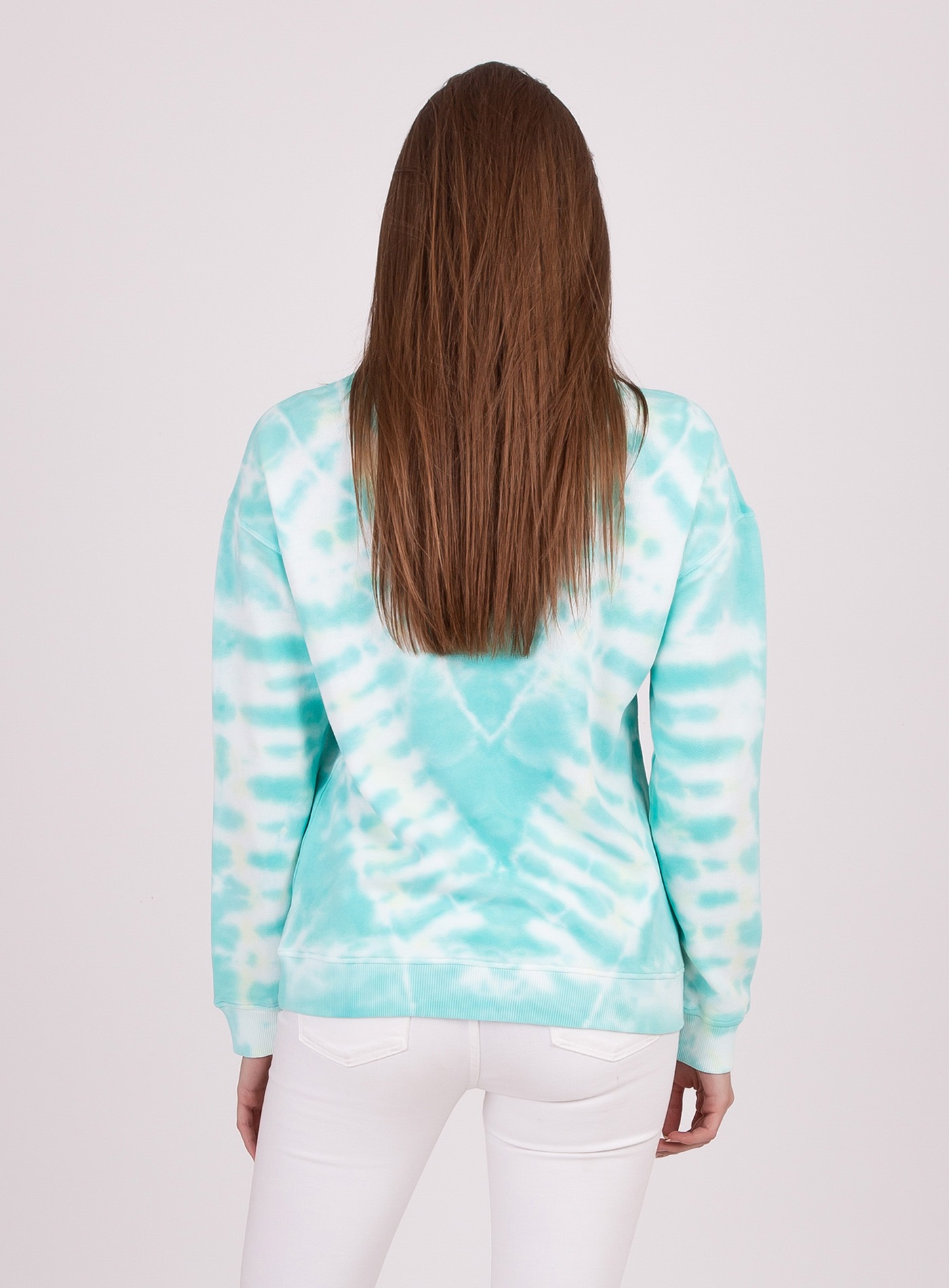 Key Largo Sweatshirt »WSW URBAN«, in trendigem Batik-Design