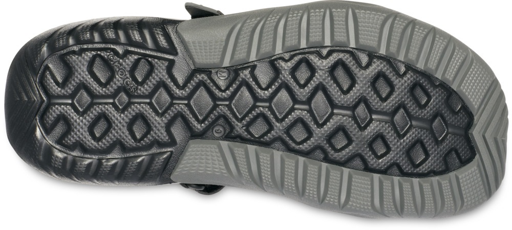 Crocs Sandale »Swiftwater Mesh Deck Sandal«, Badesandale, Sommerschuh mit Klettverschluss