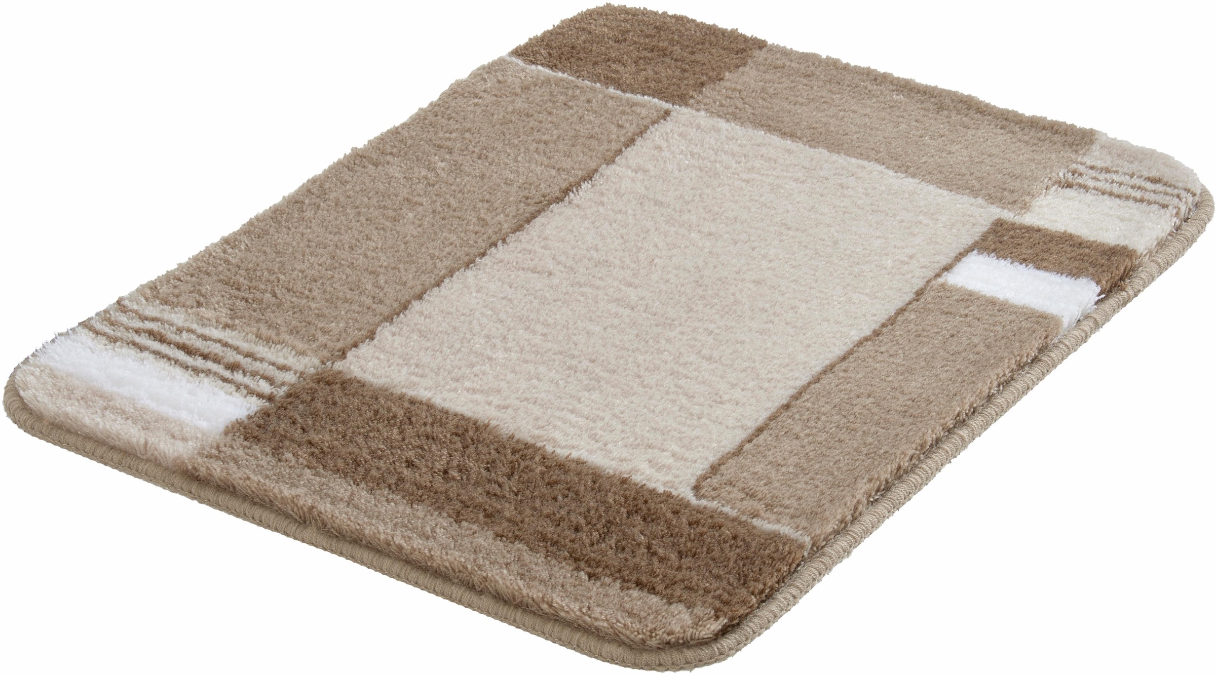 Kleine Wolke Badematte »Padova«, rutschhemmend beschichtet, fußbodenheizungsgeeignet, Badteppich, modernes Design, waschbar