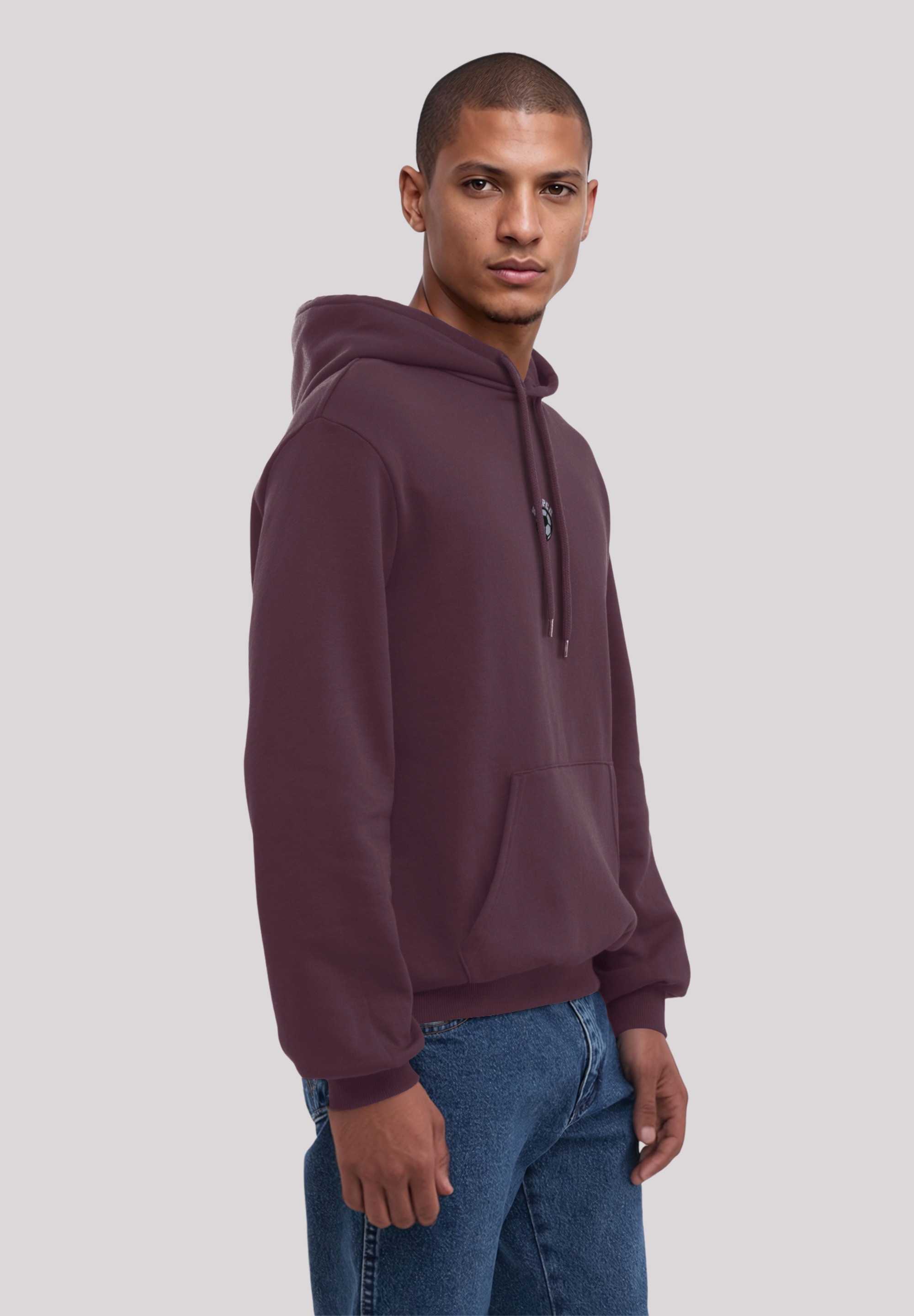 F4NT4STIC Kapuzenpullover »Keeper Stickerei«, Premium Qualität
