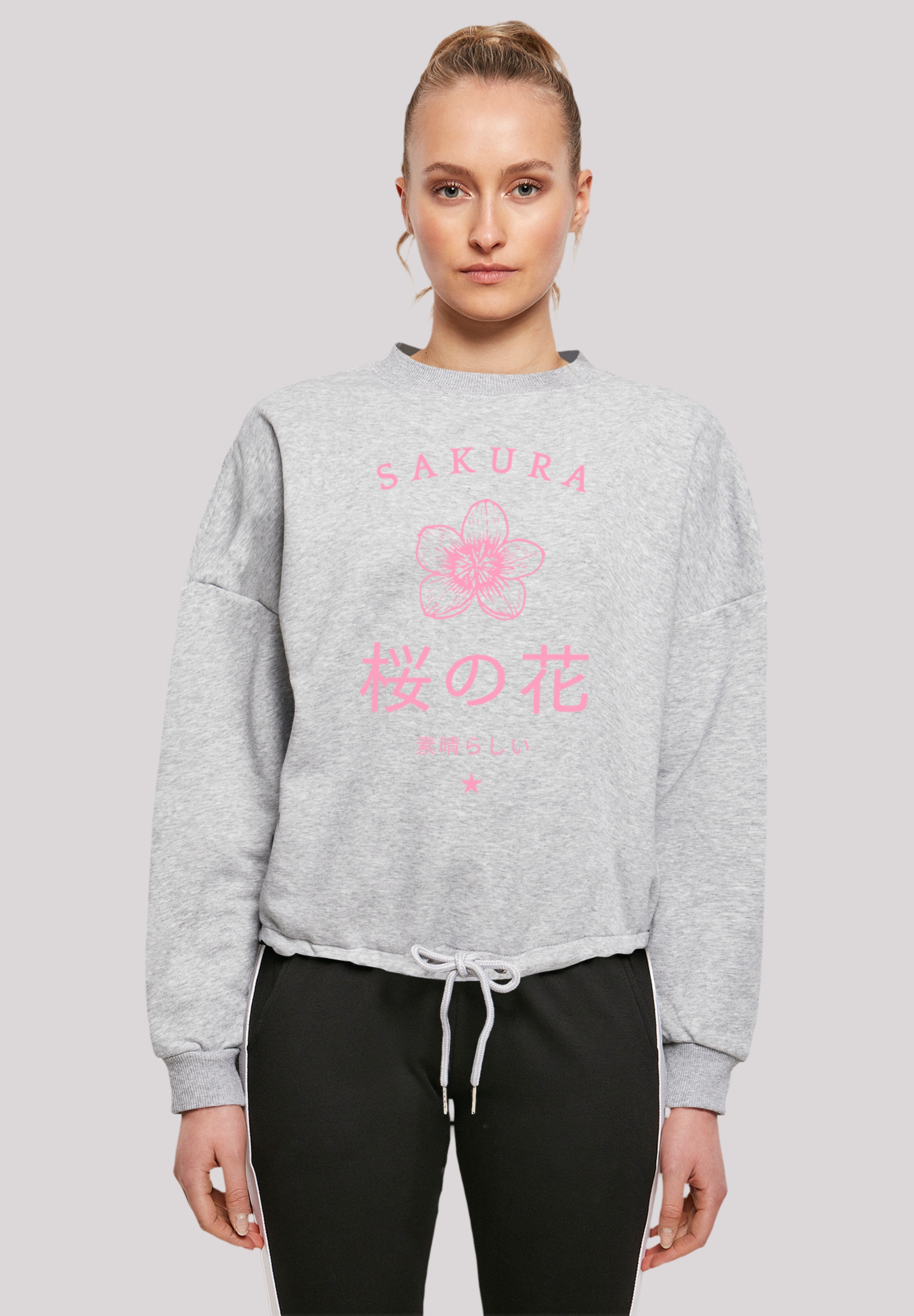 F4NT4STIC Sweatshirt »Sakura Blume Japan«, Print