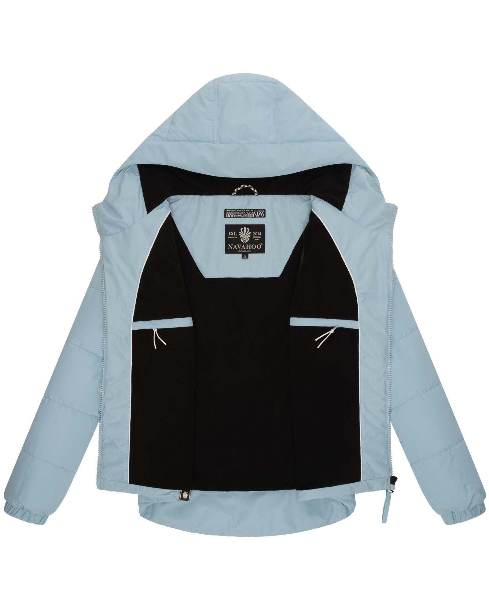 Navahoo Steppjacke »Eisbällchen«, mit Kapuze, stylische Damen Winterjacke mit Kapuze