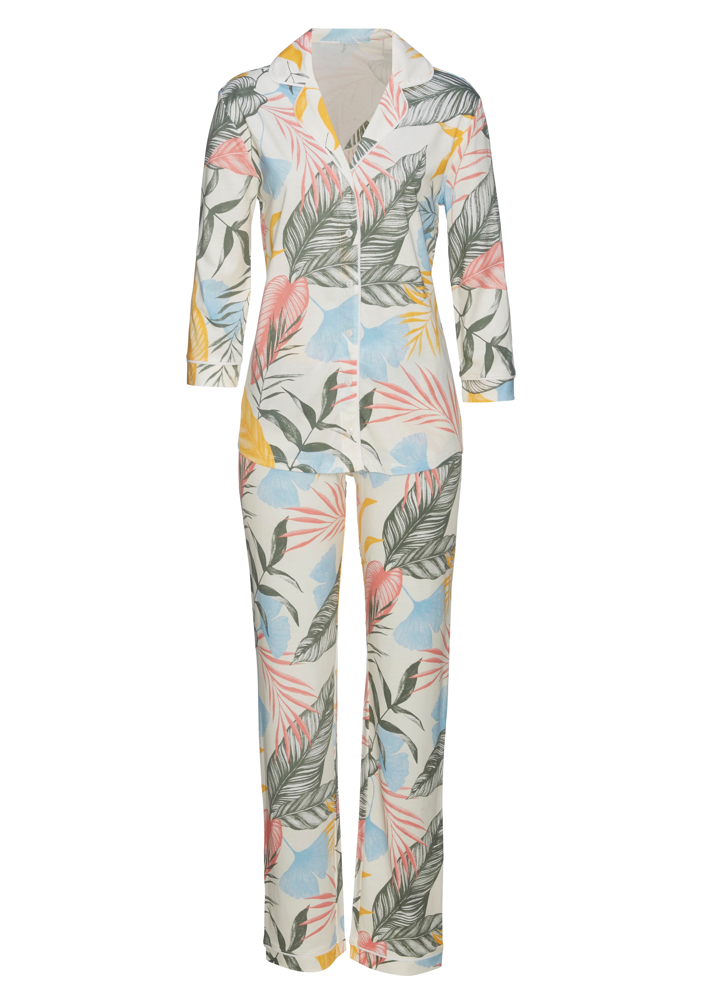 Vivance Dreams Pyjama, floralem | ▷ BAUR für mit Druck