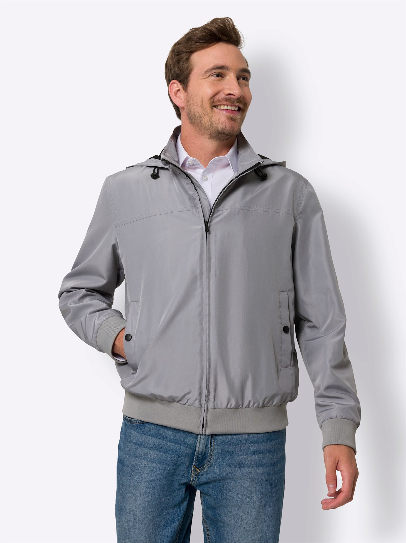 Thumbnail - Classic Blouson, mit Kapuze