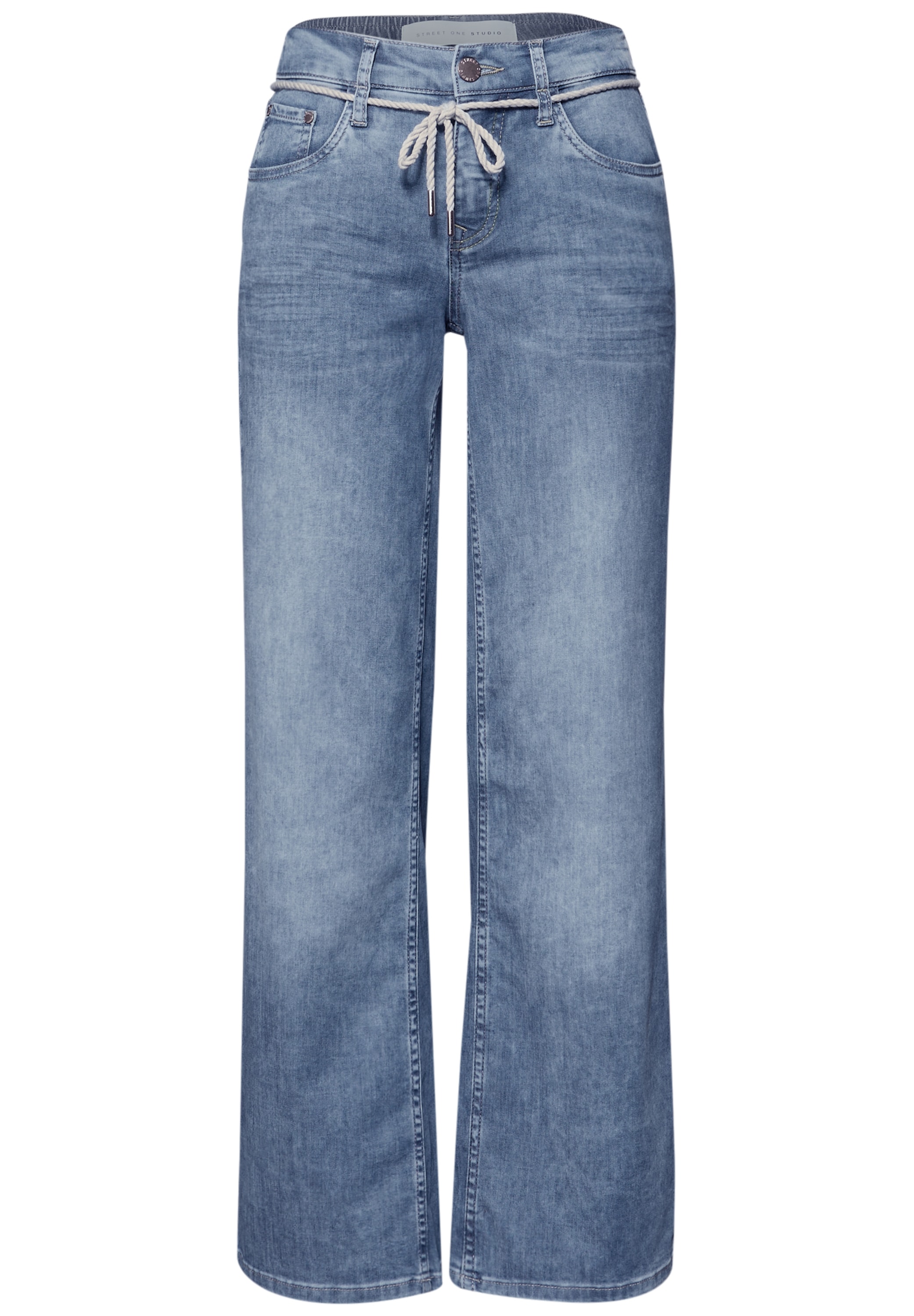STREET ONE STUDIO Loose-fit-Jeans Middle Waist