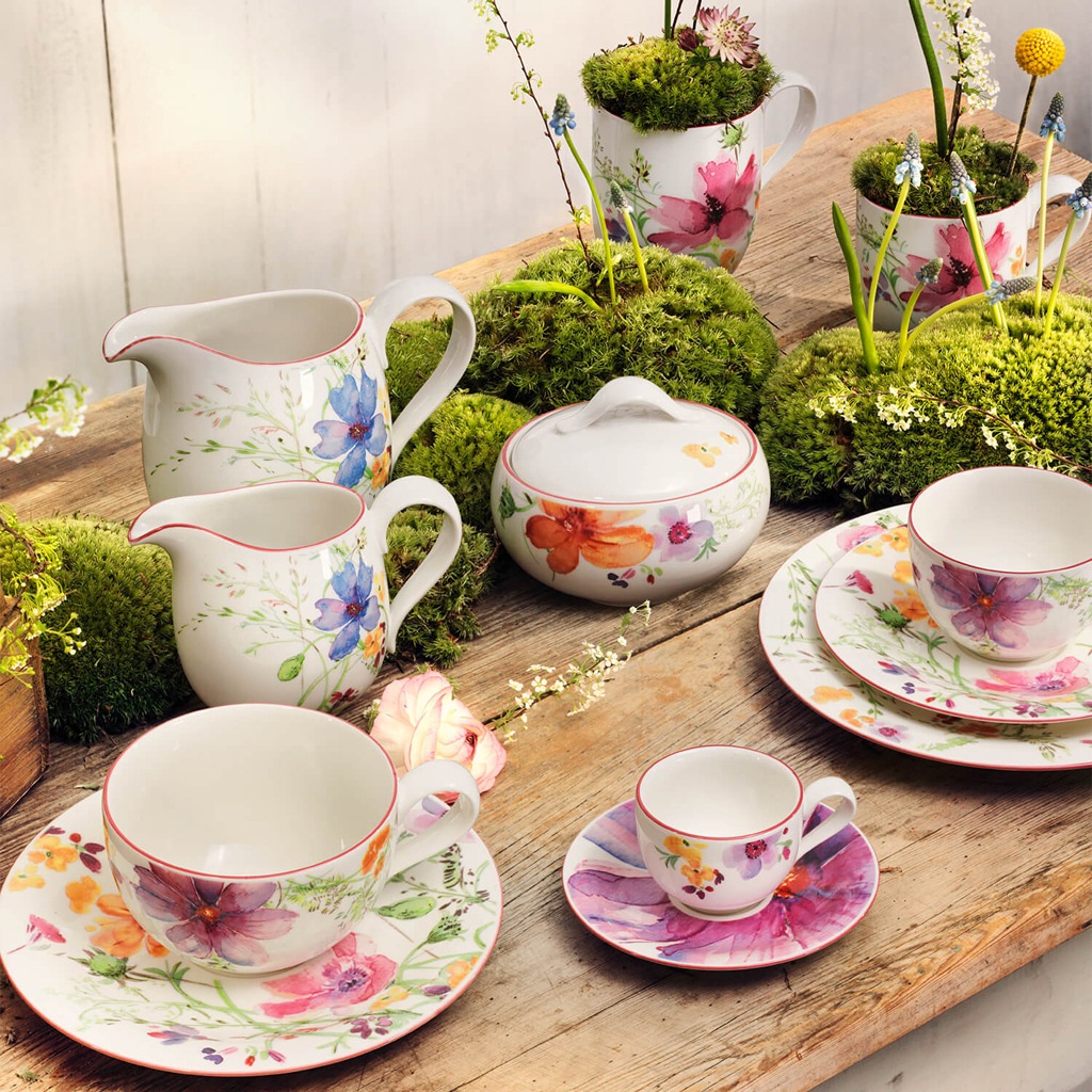 Villeroy & Boch Zuckerstreuer »Zuckerdose Mariefleur Basic 370 ml bunt«