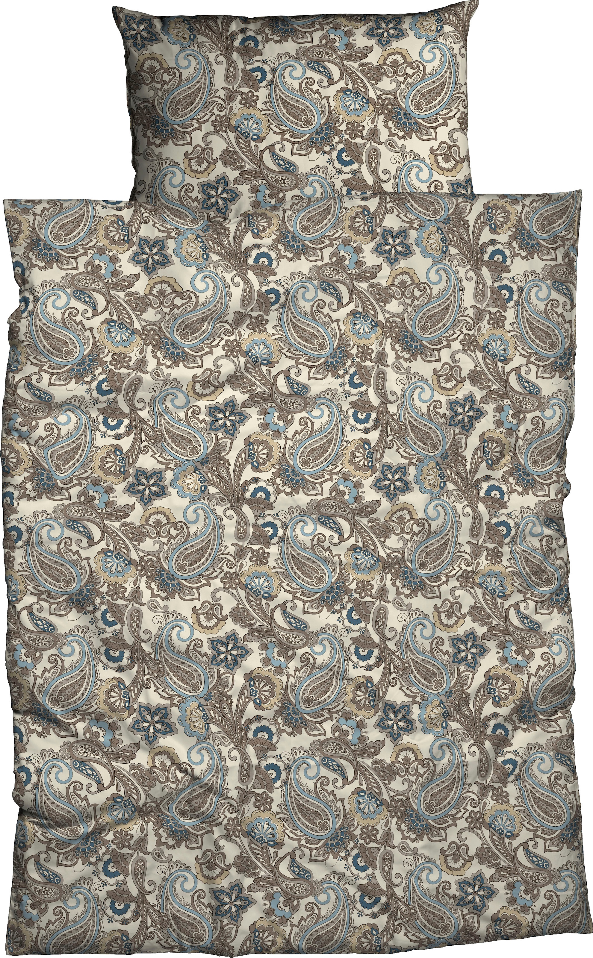 CASATEX Bettwäsche "Sali" 2 Stk. kleinfigürliches Paisleydessin günstig online kaufen