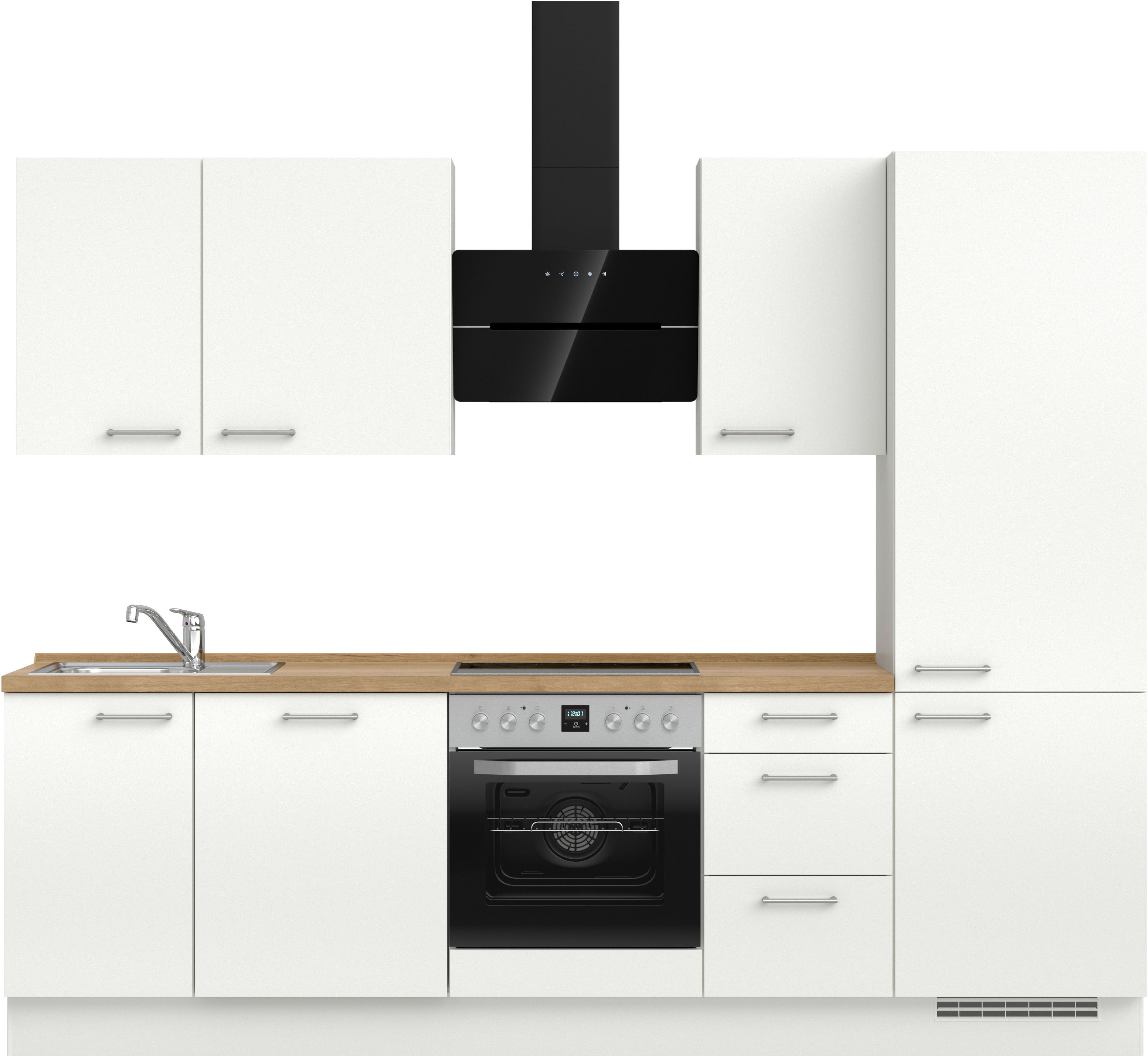 nobilia Küchenzeile ""Laser II", Ausrichtung wählbar, Breite 270 cm" vormon günstig online kaufen