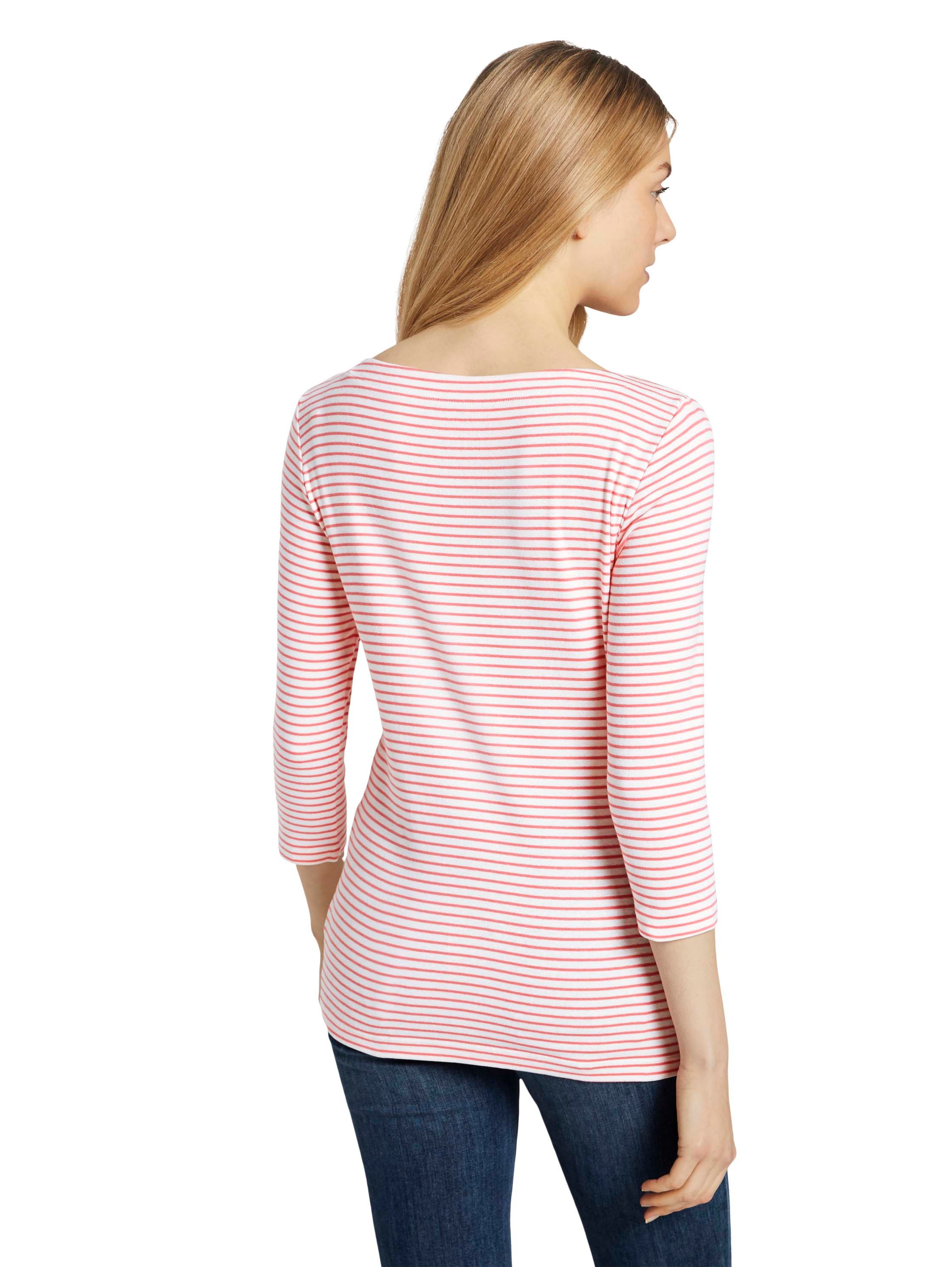 TOM TAILOR 3/4-Arm-Shirt, mit Streifenmuster