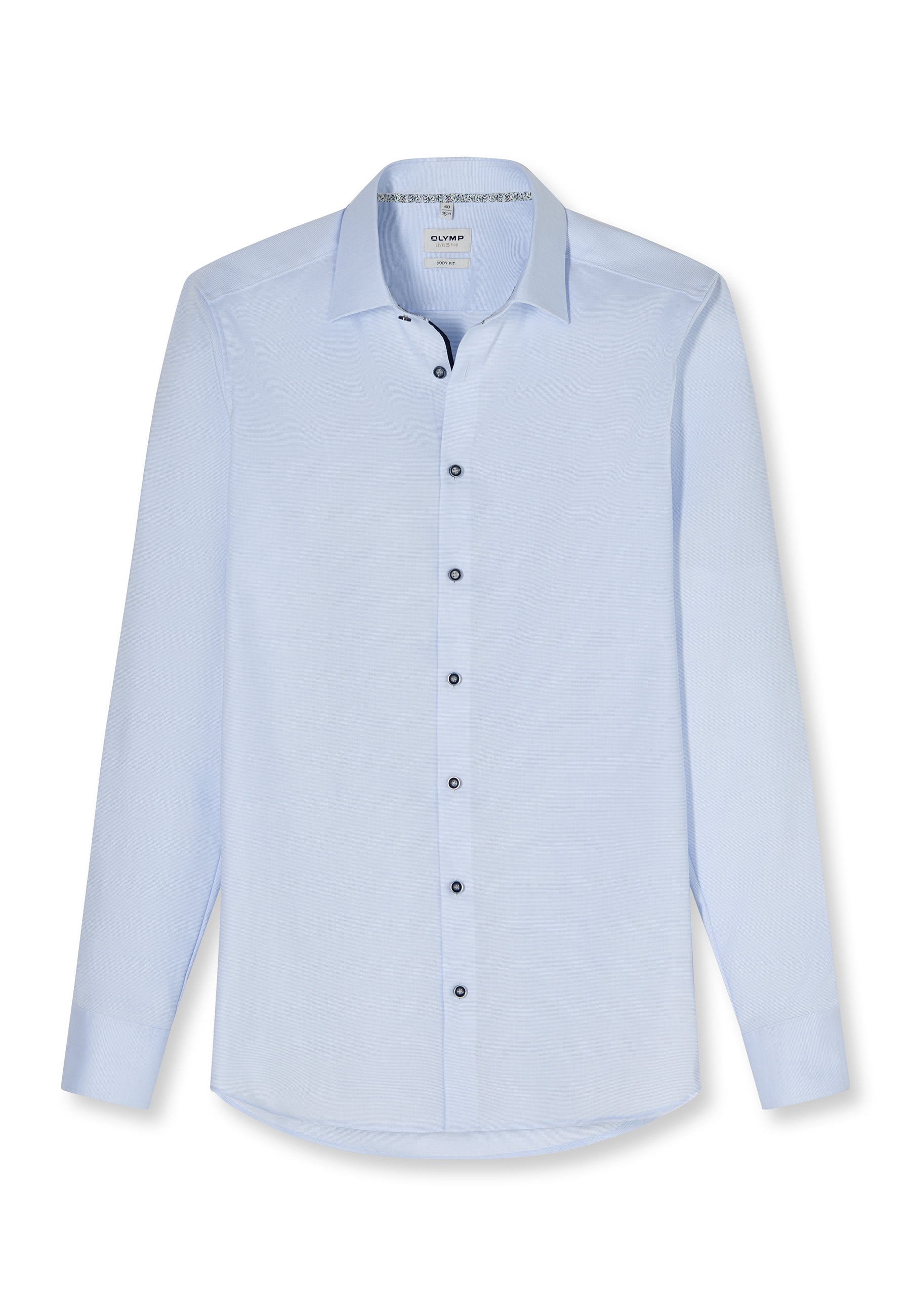 OLYMP LEVEL FIVE Hemd Body Fit hellblau 40 herren