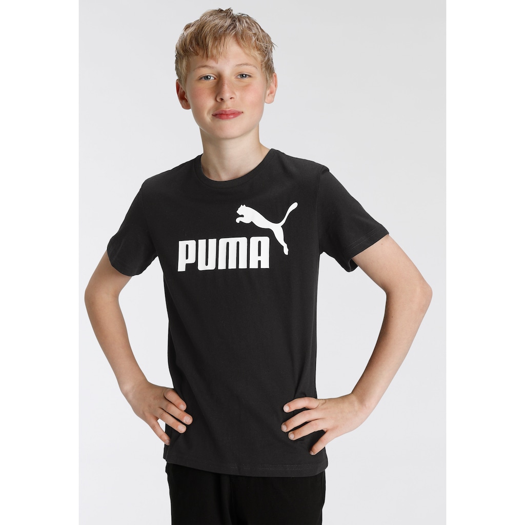 PUMA T-Shirt »ESS LOGO TEE B«