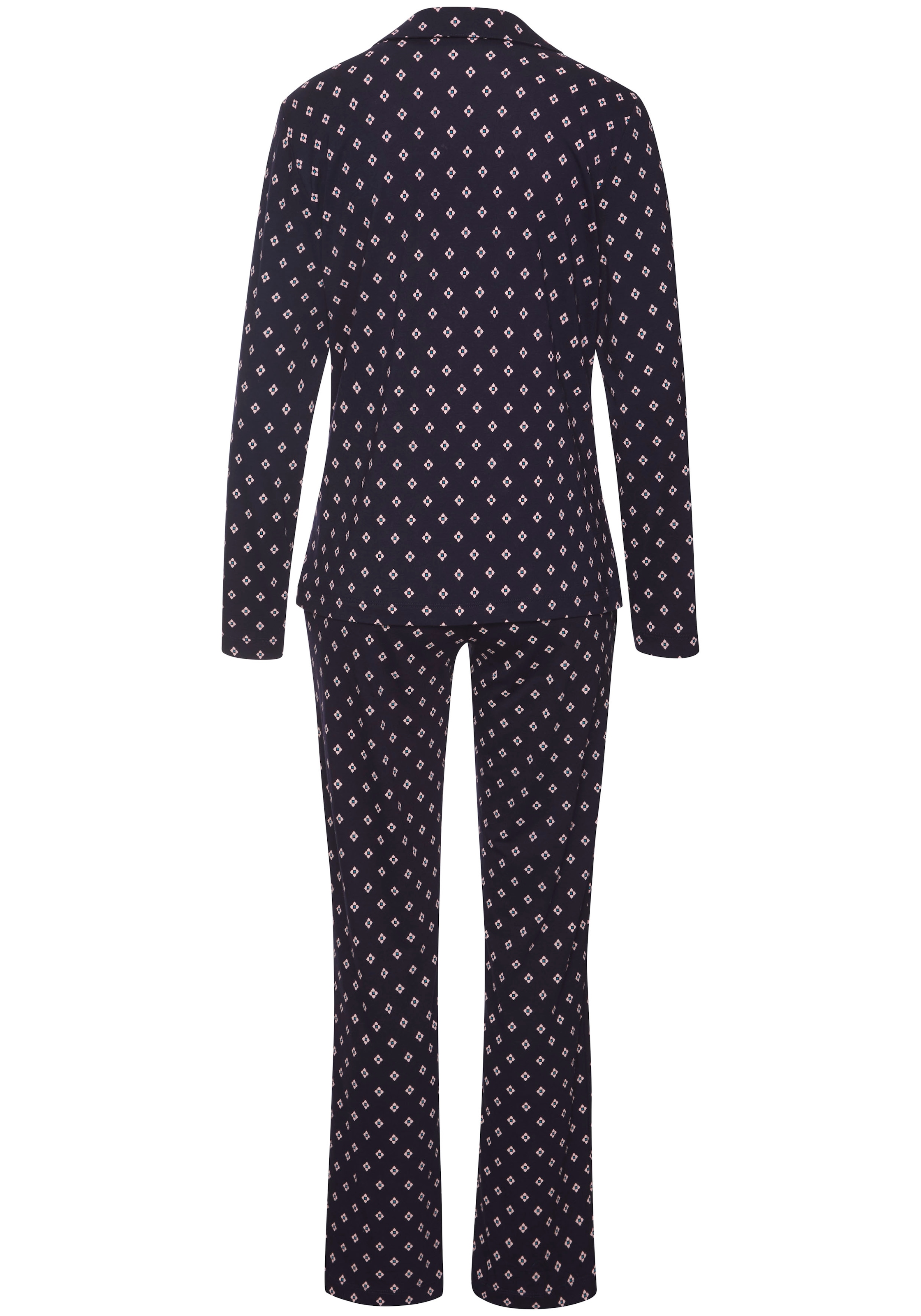 s.Oliver Pyjama, (Set, 2 tlg.), im klassischen Stil