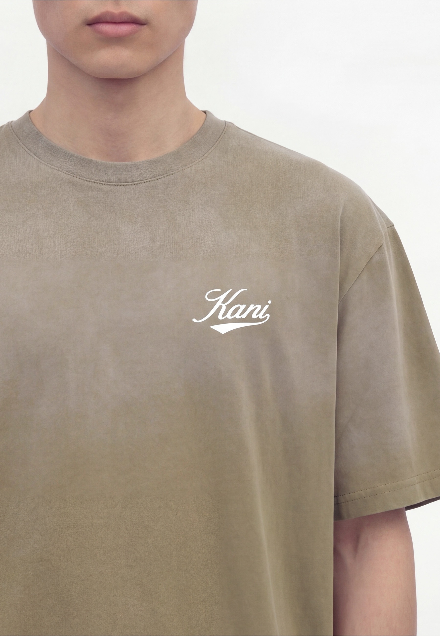 Karl Kani T-Shirt »Karl Kani Cursive Varsity Gradient Boxy T-Shirt« 1
