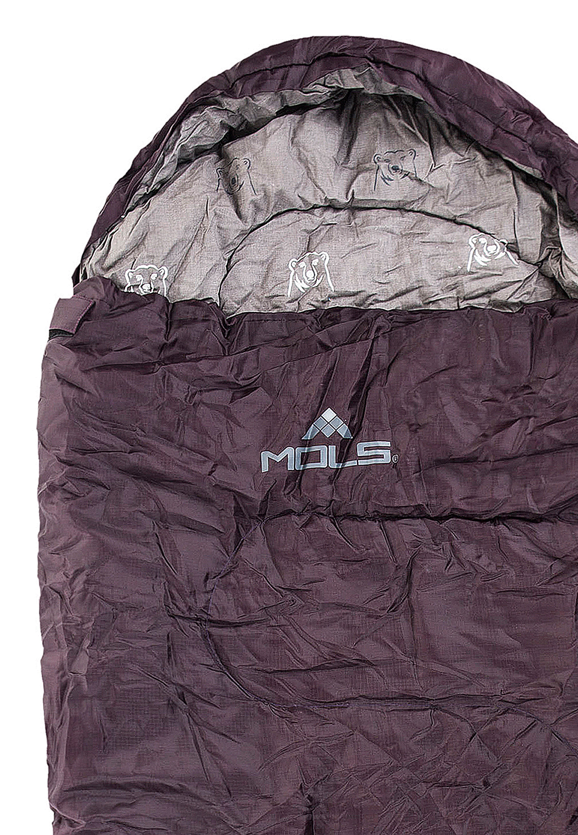 MOLS Trekkingschlafsack »Versailles«, für niedrige Außentemperaturen