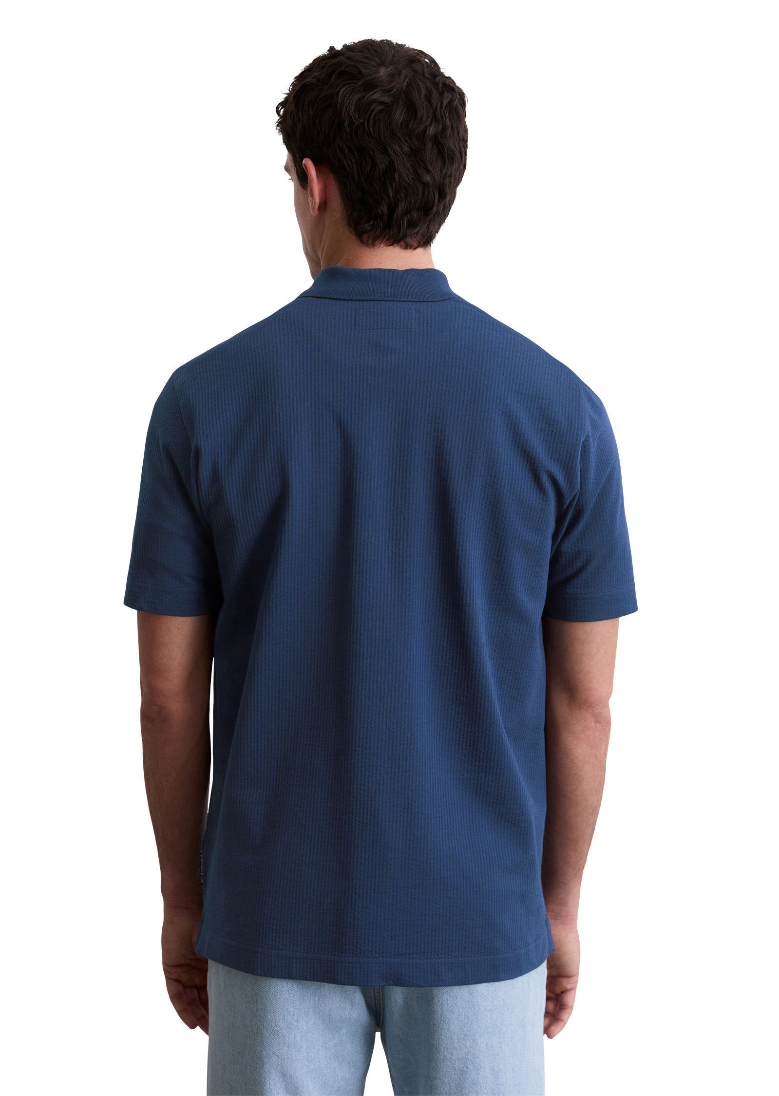 Marc O'Polo Poloshirt »aus Bio-Baumwoll-Mix«