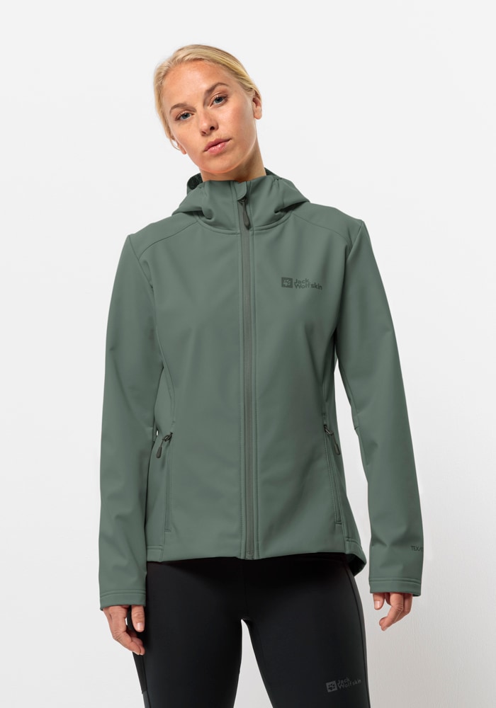 Jack Wolfskin Funktionsjacke "BORNBERG HOODY W", mit Kapuze