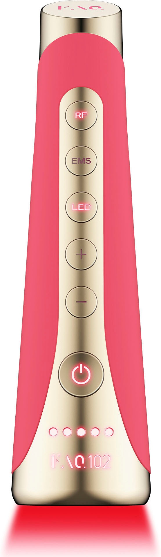 FAQ Kosmetikbehandlungsgerät "FAQ 102", pink, B:18,2cm H:5,2cm T:18,2cm, Mikrodermabrasionsgeräte