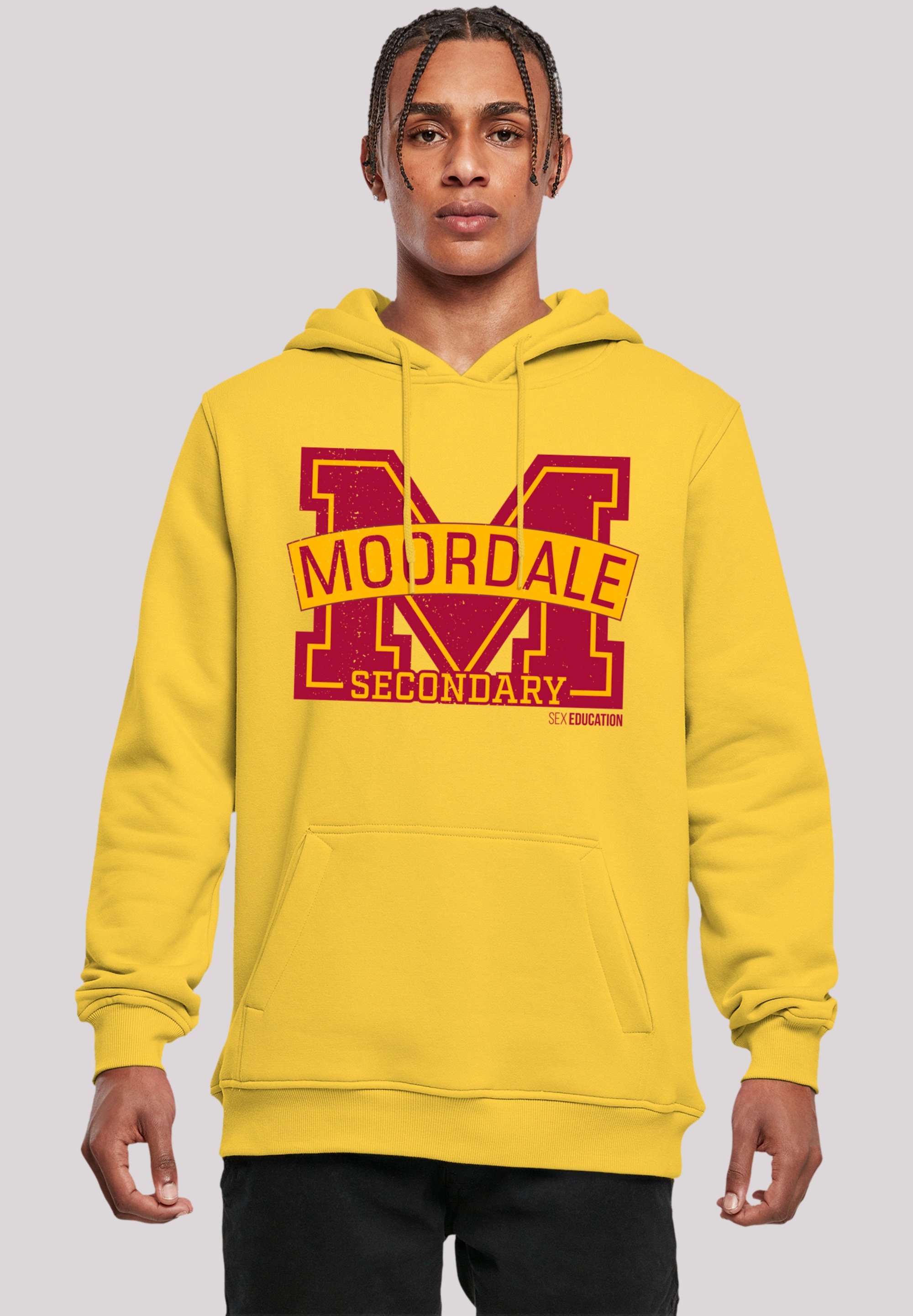 F4NT4STIC Kapuzenpullover "Sex Education Moordale Cracked M 2 Netflix", Premium Qualität