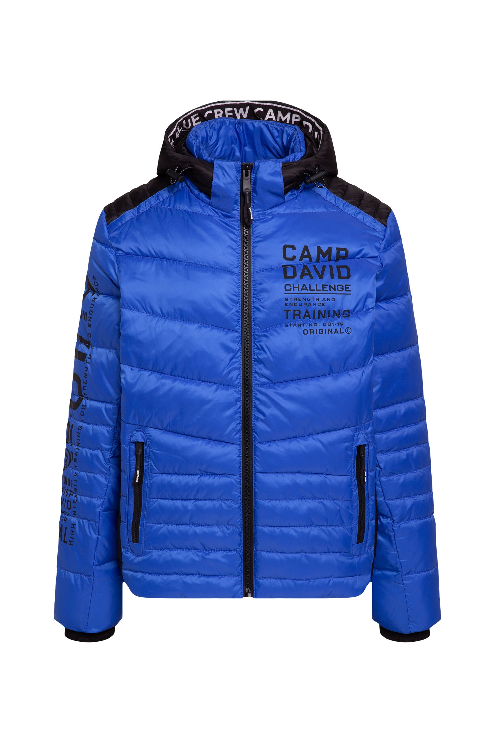 CAMP DAVID Winterjacke mit Kapuze mit abtrennbarer Kapuze