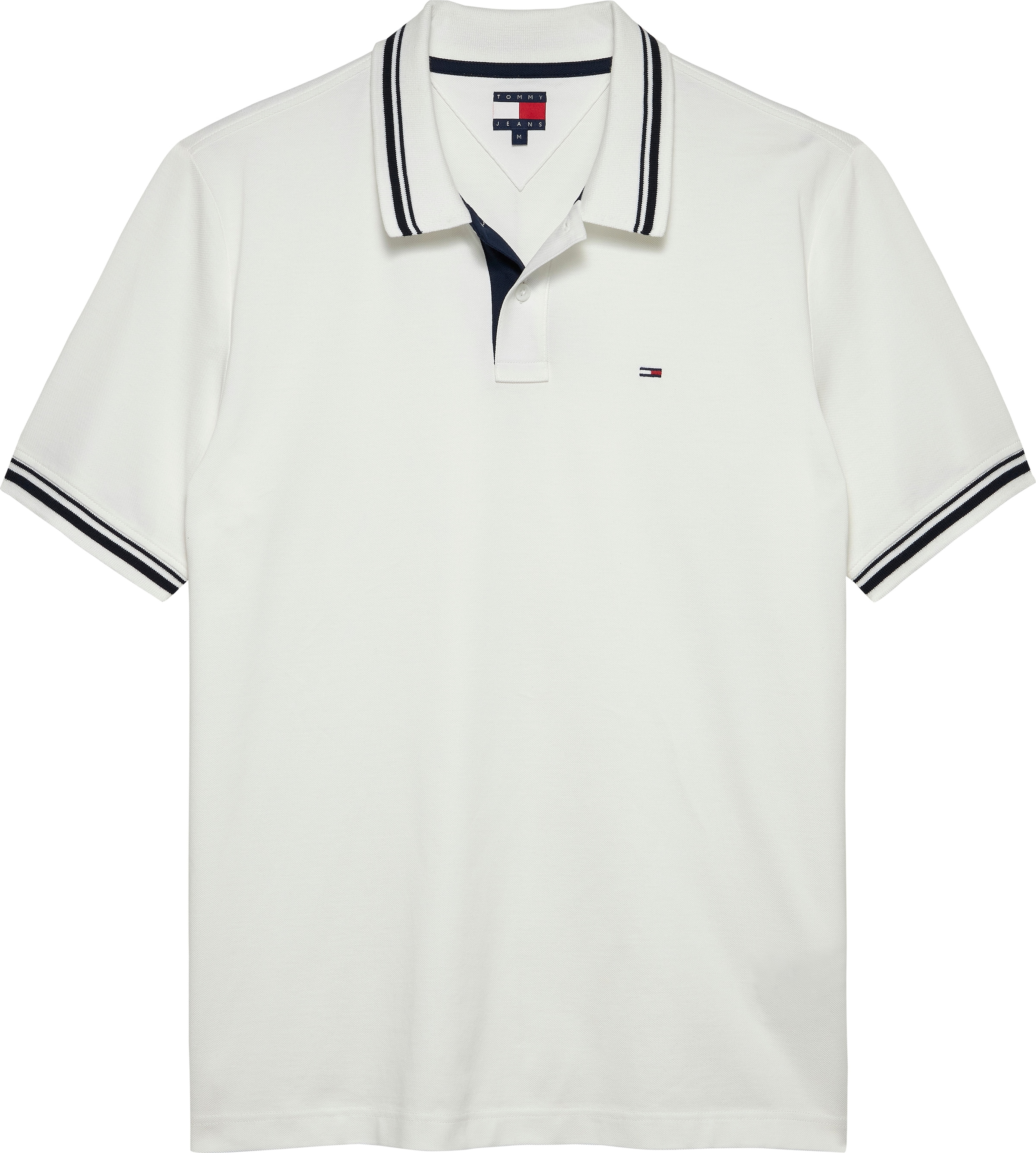 Tommy Jeans Poloshirt »TJM REG TIPPED POLO EXT«, Mit Rundhalsausschnitt