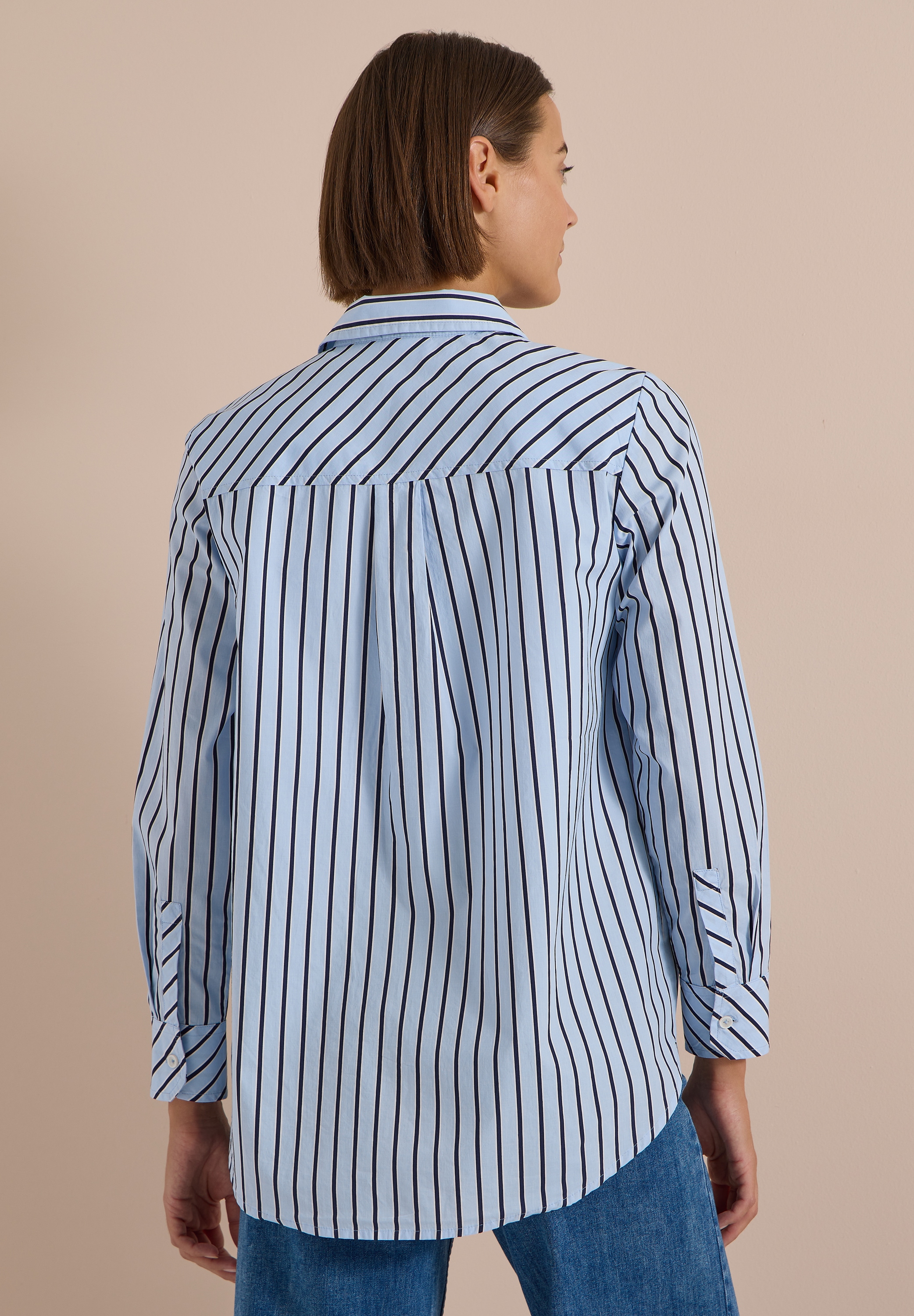 Cecil Hemdbluse aus reiner Baumwolle