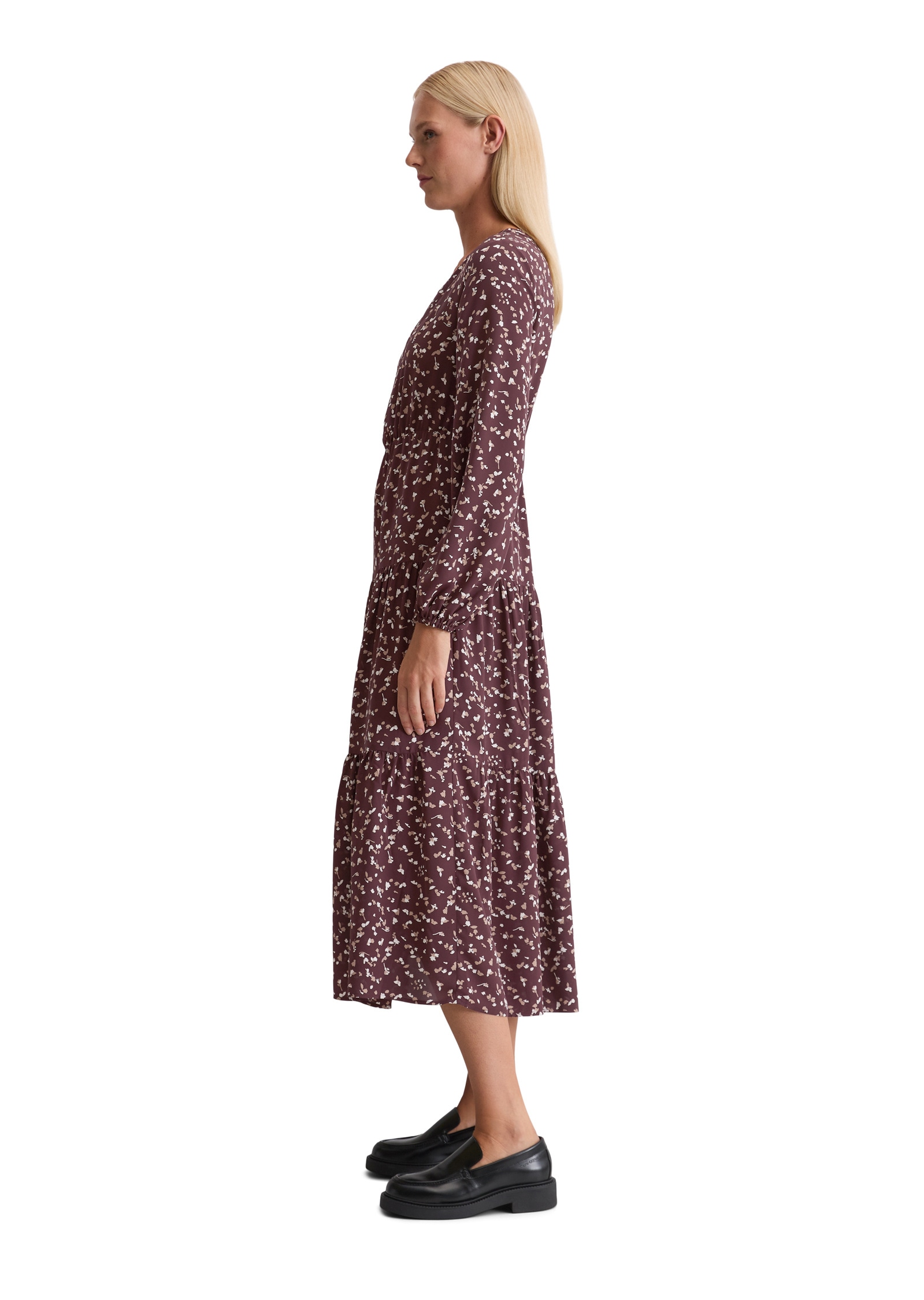 Marc O'Polo Druckkleid »aus Cupro-Viskose-Mix«