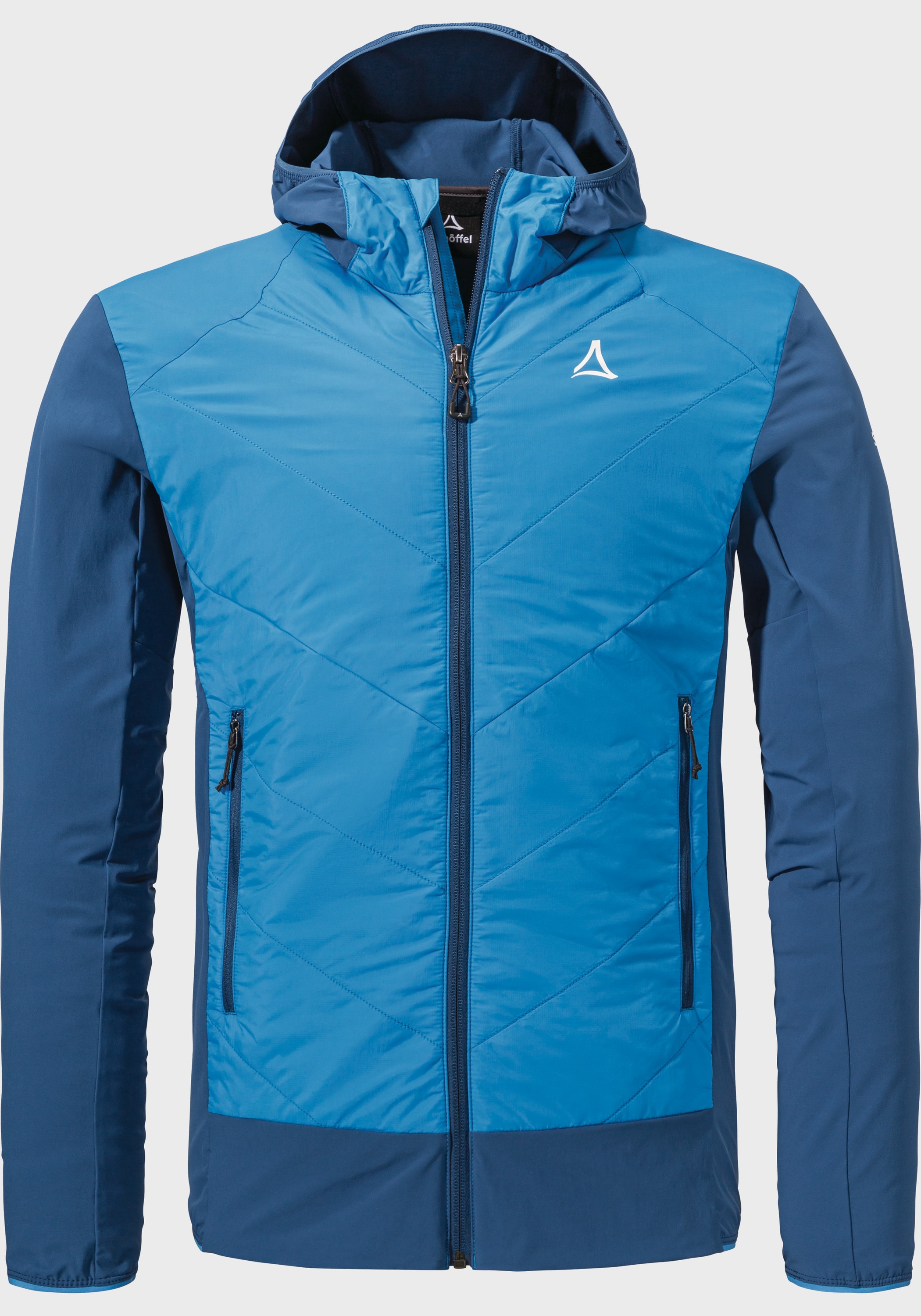 Schöffel Funktionsjacke "Hybrid Jk Style Blaueis MNS" mit Kapuze günstig online kaufen