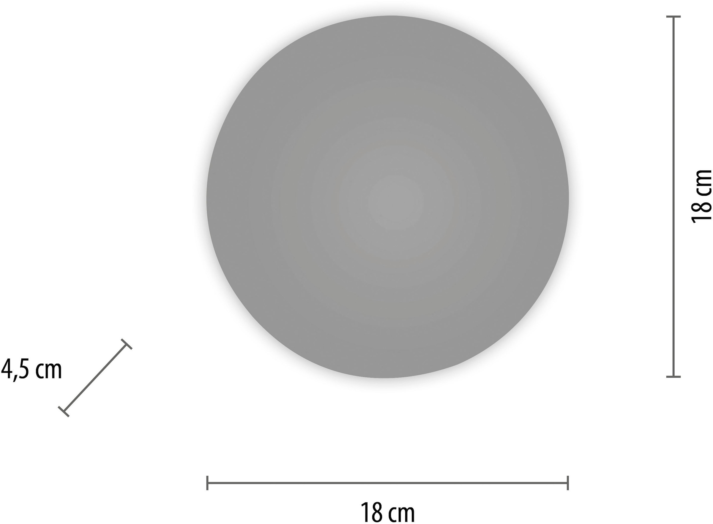 Paul Neuhaus LED Wandleuchte »AKKU PUNTU«, 1 flammig, Leuchtmittel LED-Board | LED fest integriert