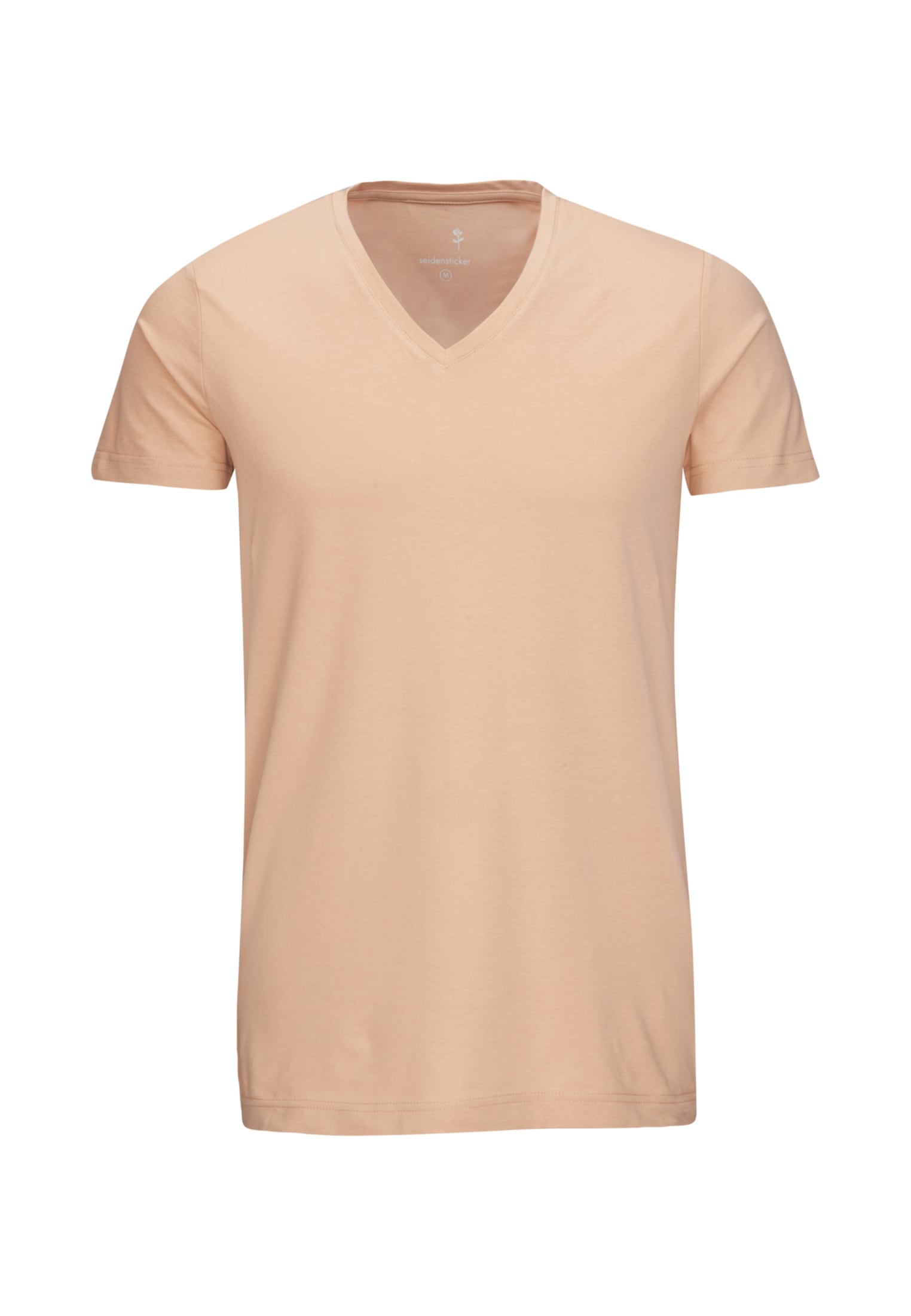 seidensticker T-Shirt »Schwarze Rose«, Kurzarm V-Neck Uni