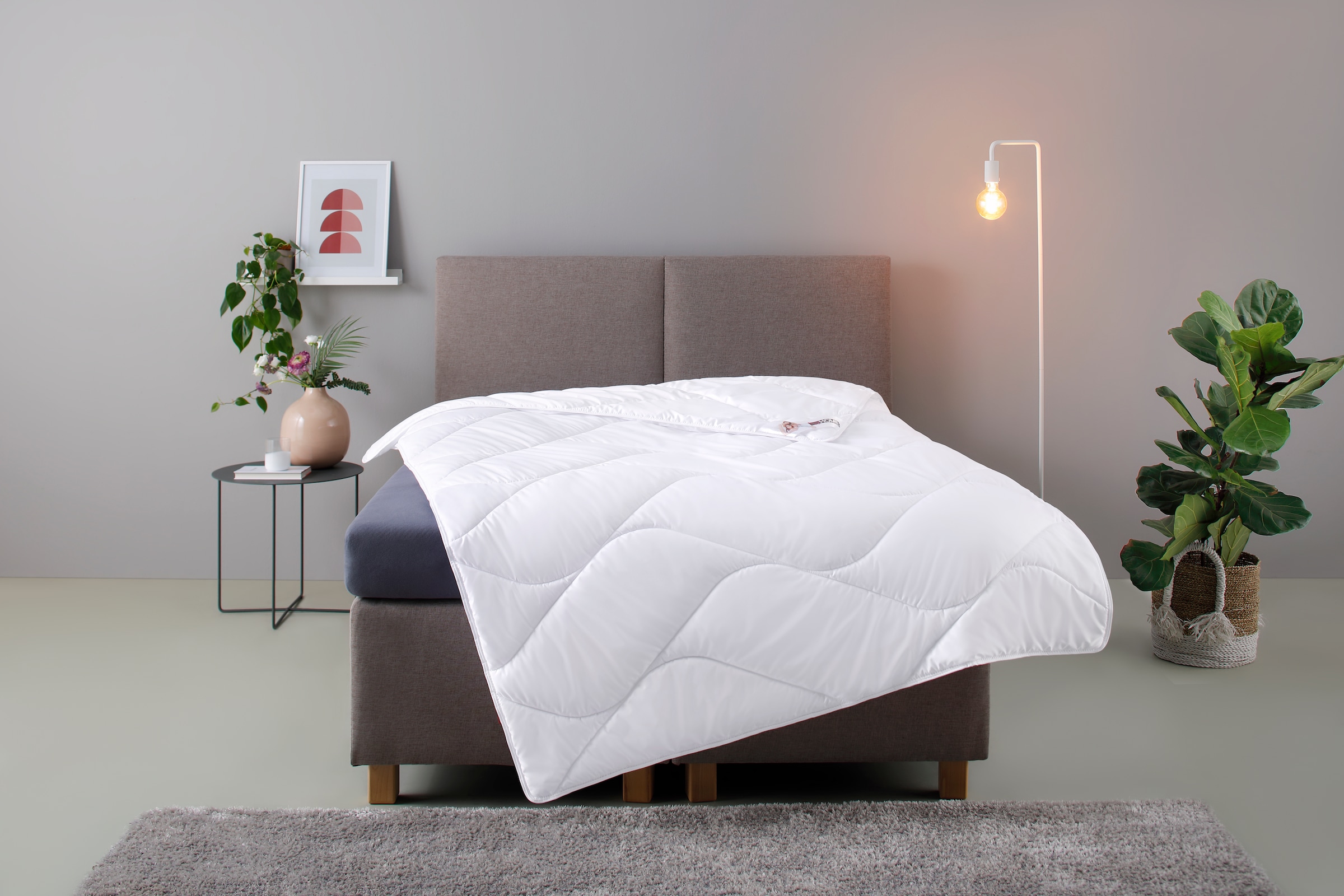 OTTO home Microfaserbettdecke "Fantasy, Bettdecke 135x200 cm, 155x220 cm, 2 günstig online kaufen