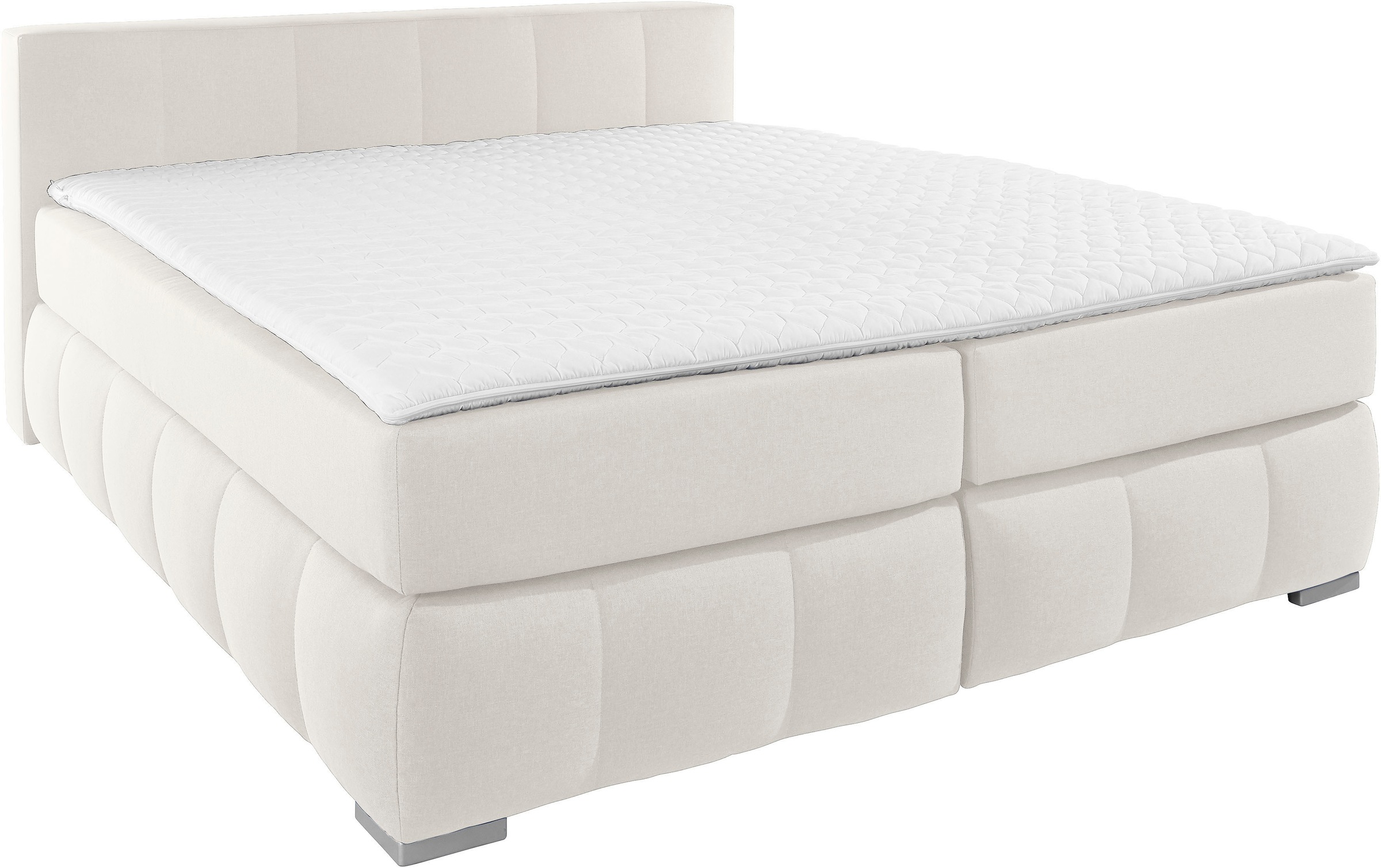 Home affaire Boxspringbett "Chelles" inkl. Topper, in XXL- Überlänge 220 cm günstig online kaufen