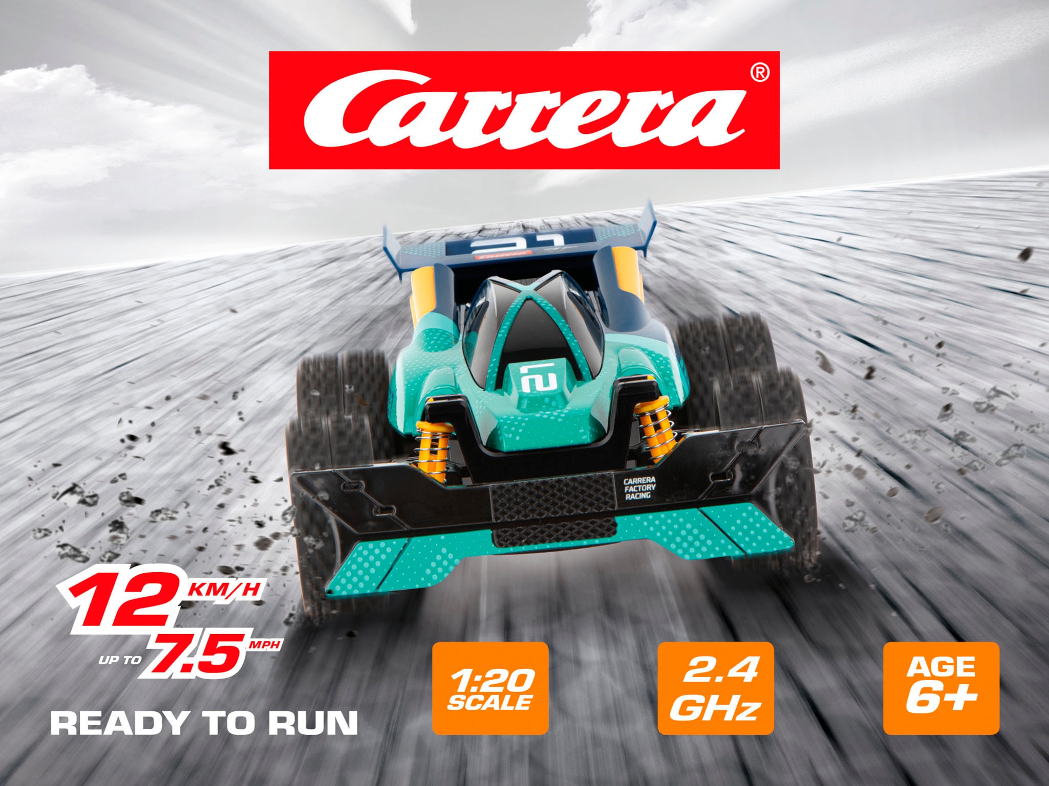 Carrera® RC-Auto »Carrera® RC, Factory Racing #21, 2,4 GHz«