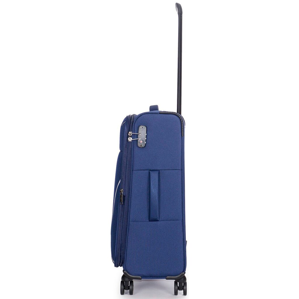 Stratic Weichgepäck-Trolley »Strong M, navy«, 4 Rollen