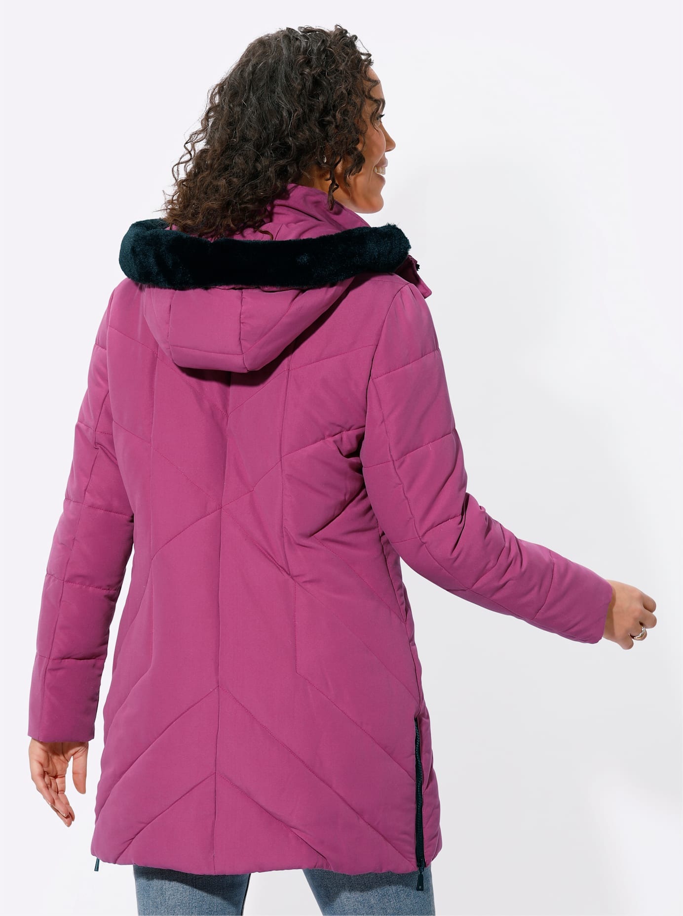 Casual Looks Steppjacke, mit Kapuze