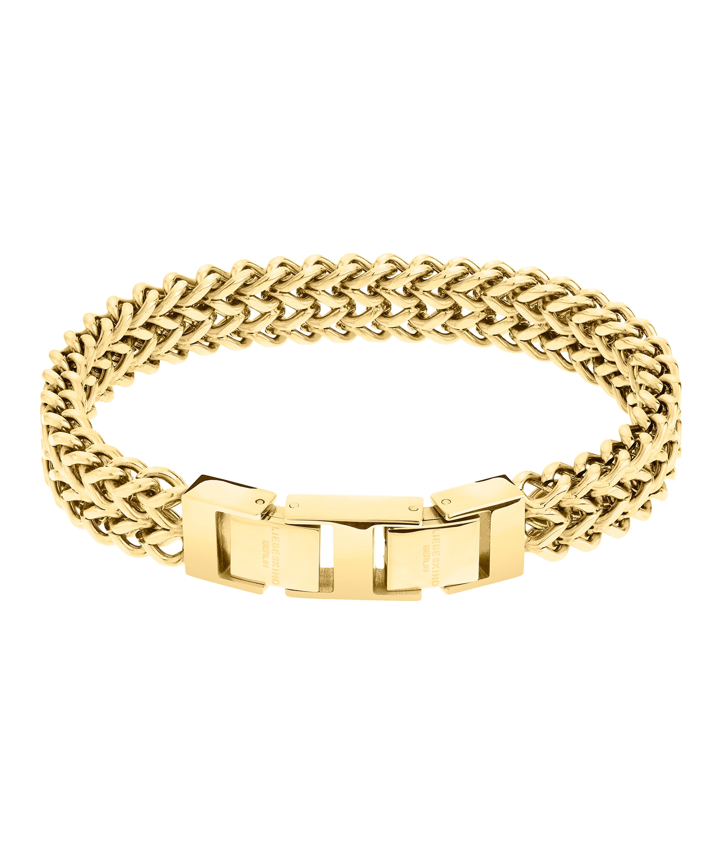Damen Armband "LJ-1000-B-21, LJ-1001-B-21", Edelstahl, gold, LIEBESKIND BERLIN, Edelstahl, Armbänder