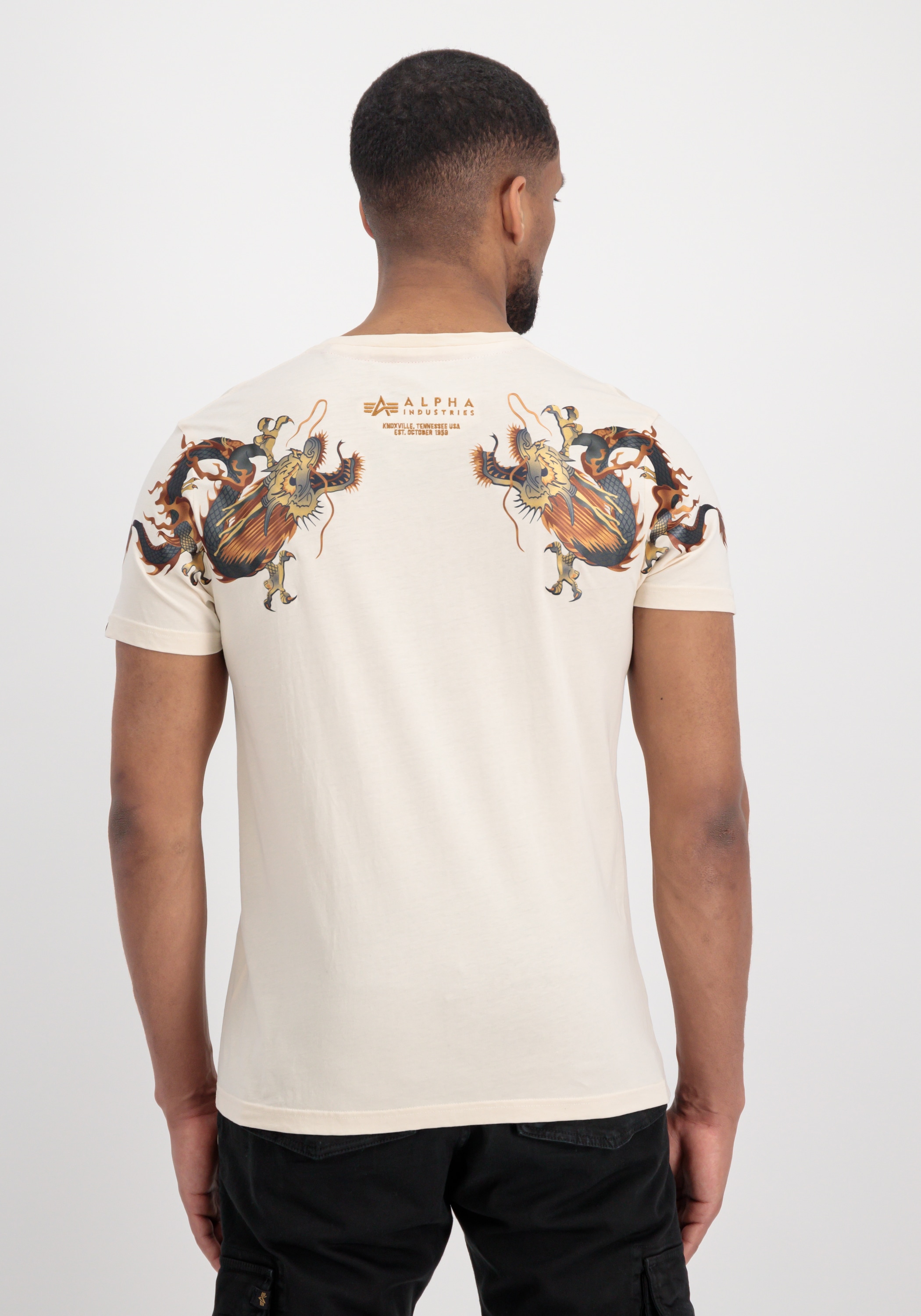T-Shirts Alpha - T-Shirt kaufen T« BAUR ▷ | Dragon »Alpha Men Industries EMB Industries