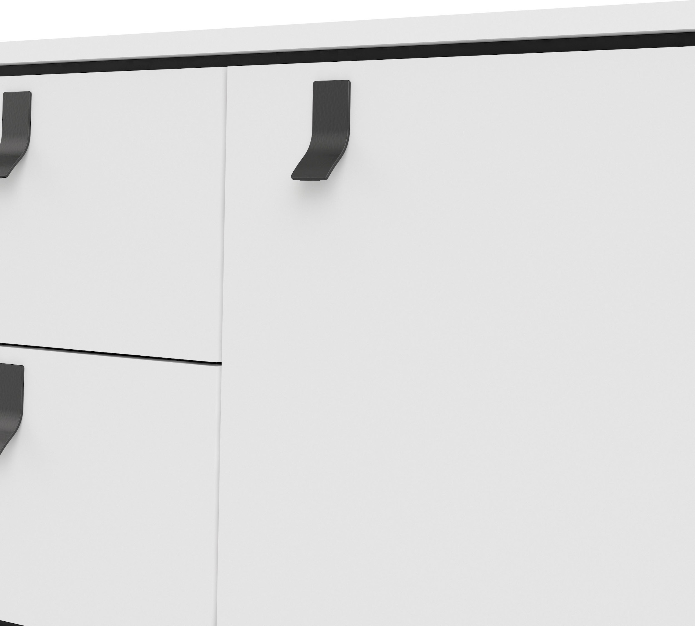 andas Sideboard »Ry Aufbewahrung, Schubladenschrank,«, Breite 150 cm, Höhe 72 cm, Kommode mit 2 Türen und 2 Schubläden