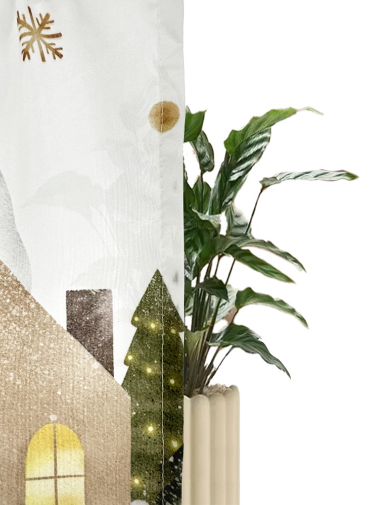 Thumbnail - my home Scheibengardine "Noel" Stangendurchzug 1 Stk. tlg.