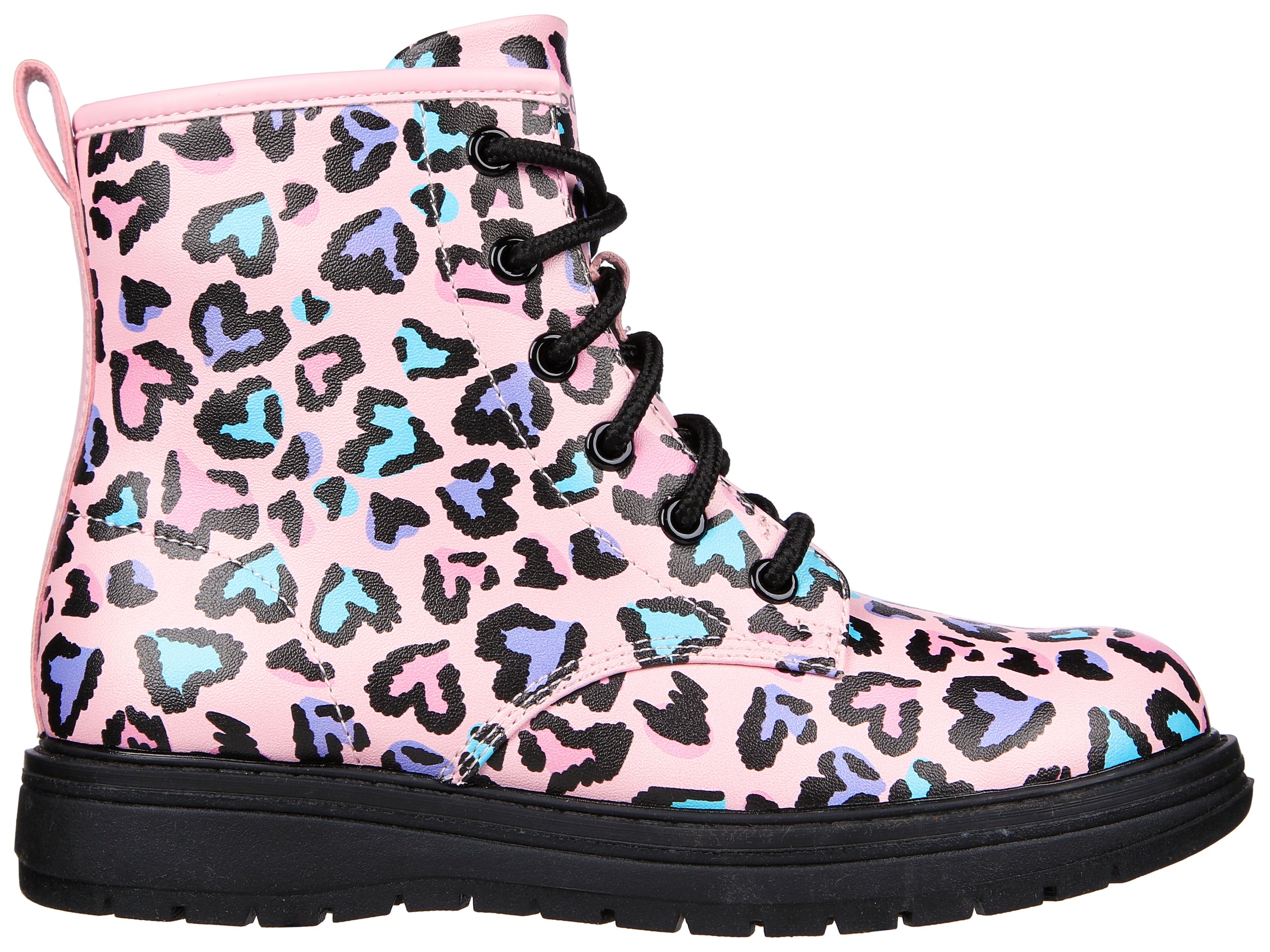 Skechers Gravlen Totally Wild Lace-Up Boots Pink Size 31 3