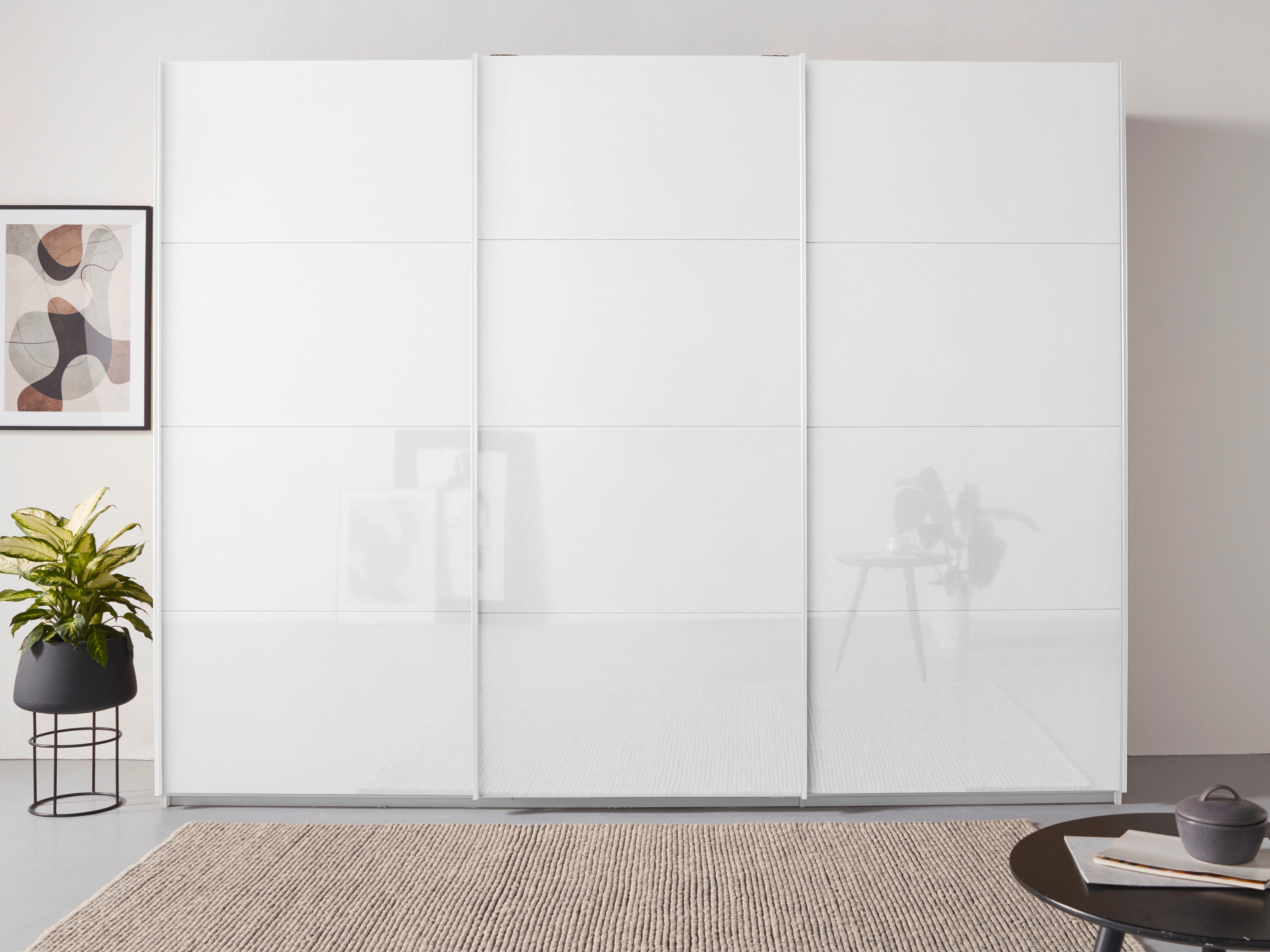 OTTO home Kleiderschrank "Mehrzweckschrank Aktenschrank Möbel Mietswohnung TOPSELLER OTELI" 3 Ausstattungen BASIC/CLASSIC/PREMIUM (inkl. SOFT-CLOSE-FUNKTION), Breiten 203/271/315/360 cm Höhen 210/229 cm MADE IN GERMANY