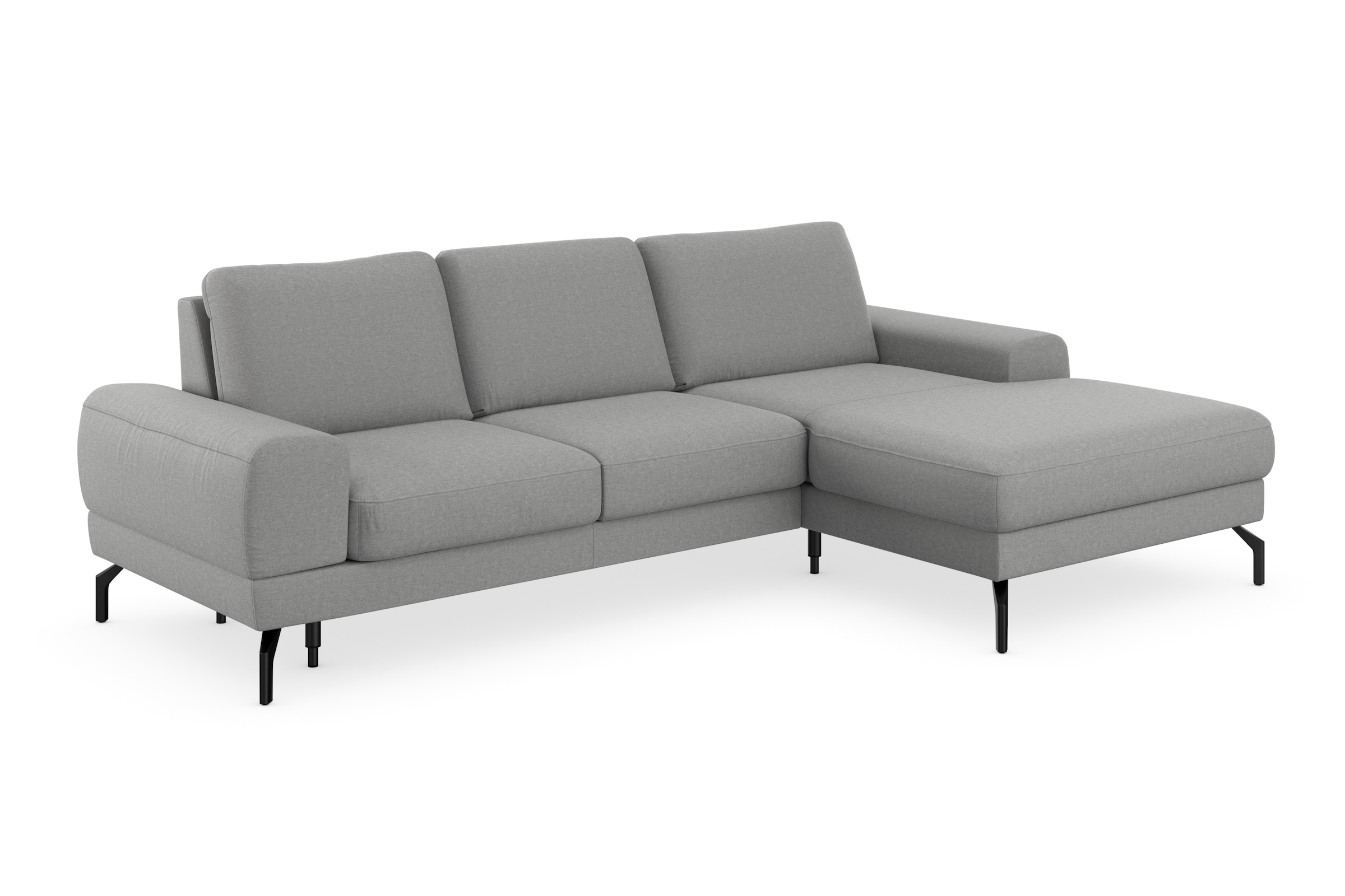 sit&more Ecksofa »Cinturo L-Form« inklusive Sitztiefenverstellung und Federkern, Sitzhöhe 48 cm