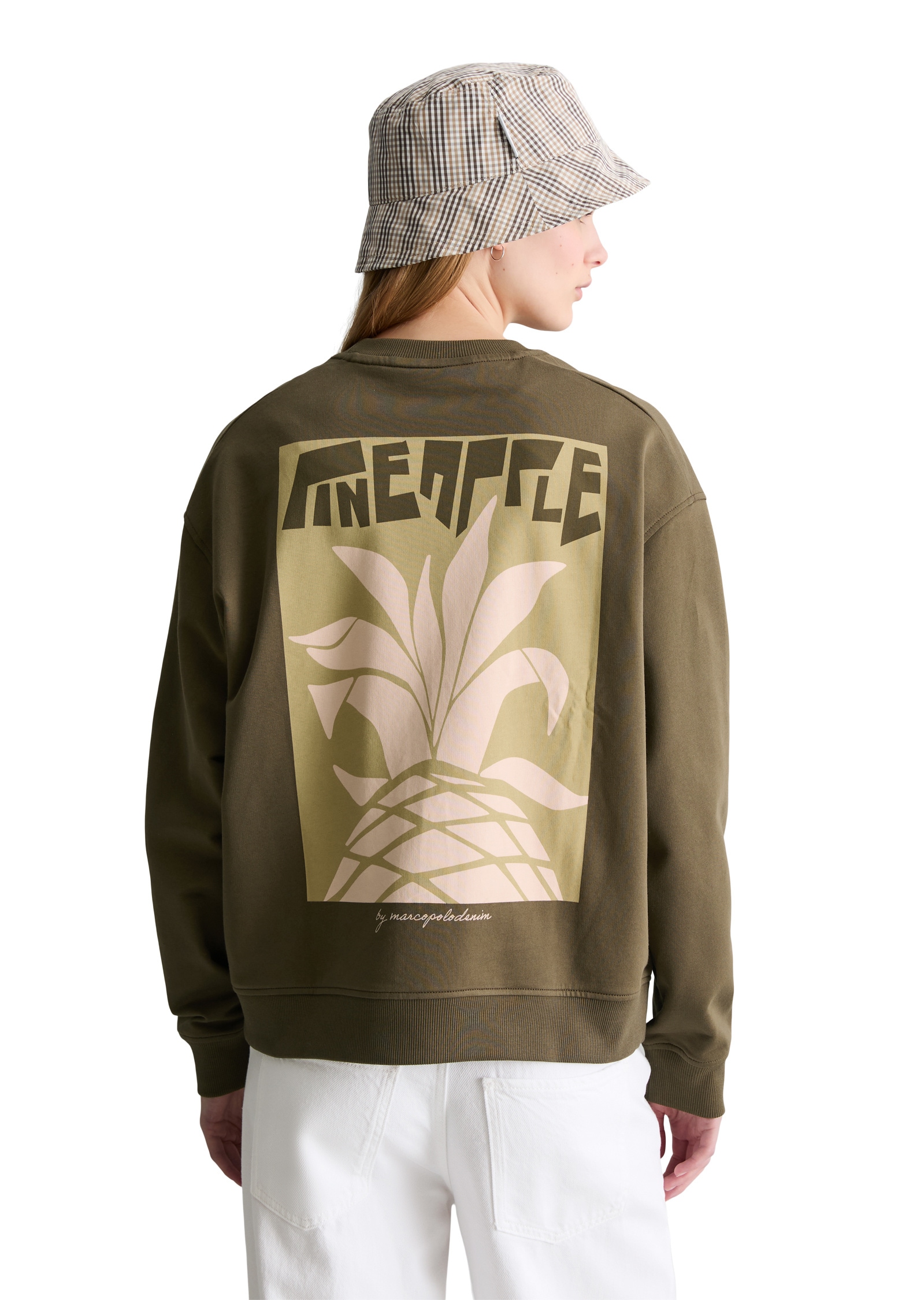 Marc O'Polo DENIM Sweatshirt »mit markantem Rückenprint«
