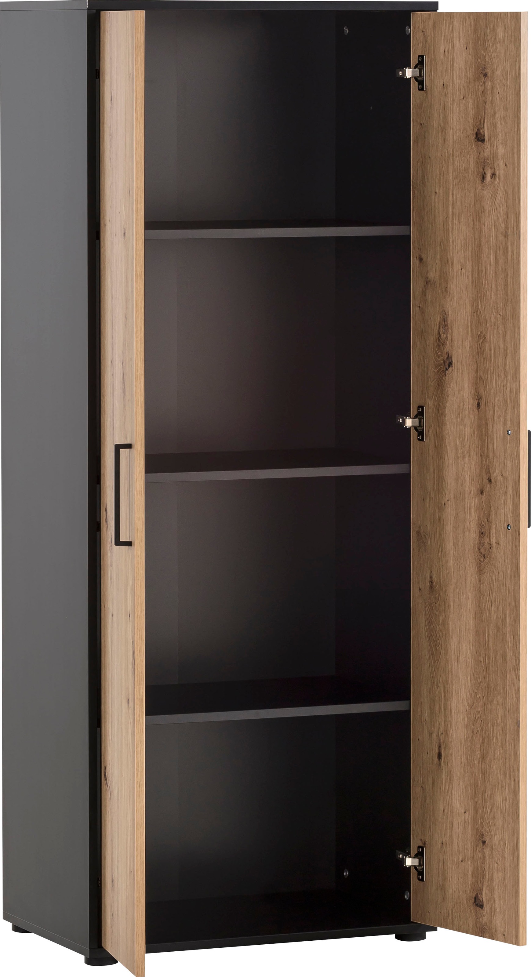 welltime Aktenschrank "Aino, Hochschrank, Made in Germany, B: 65,1 cm" Solide Verarbeitung - Dieses Produkt ist in Deutschland gefertigt