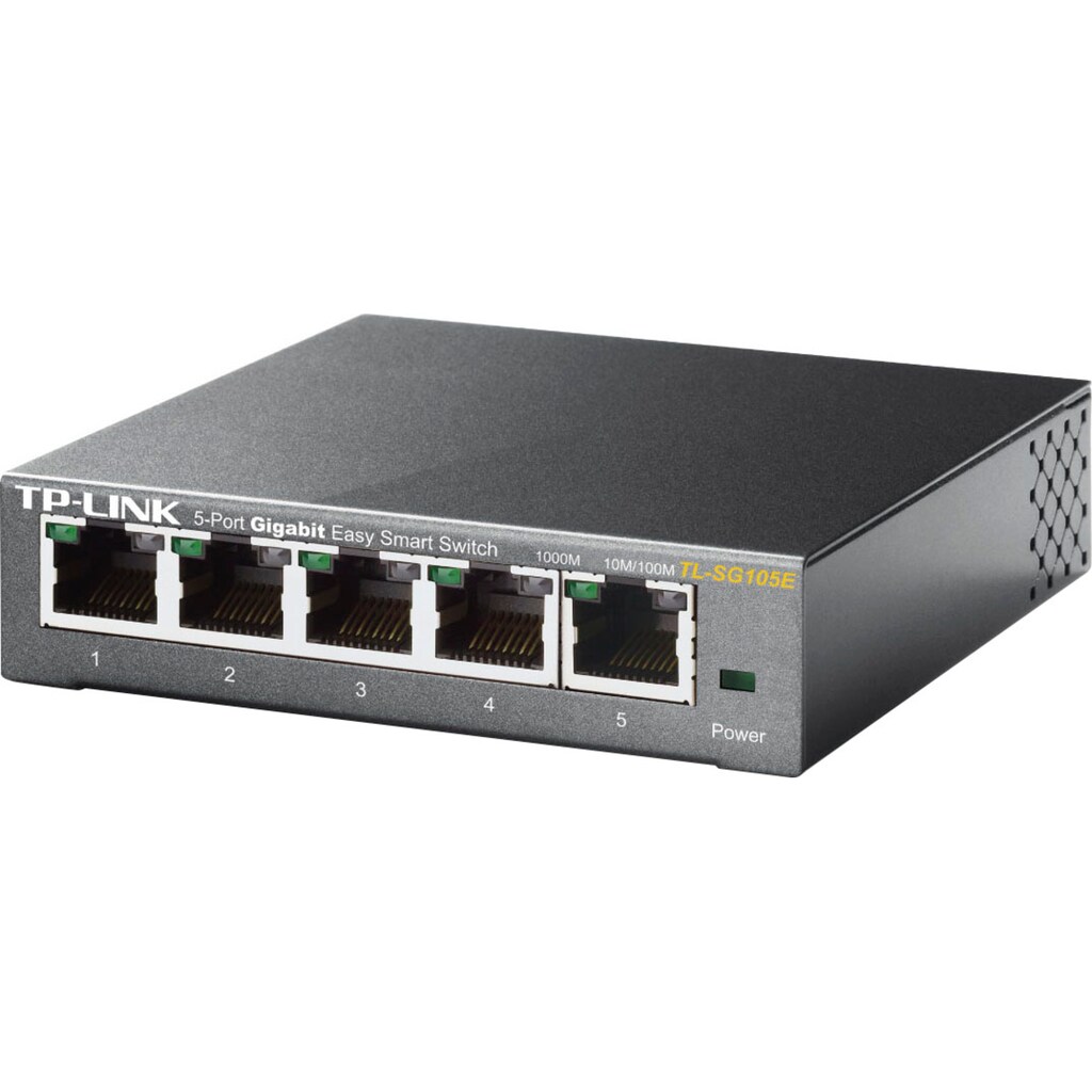 TP-Link Netzwerk-Switch »TL-SG105E 5-Port«, (1 St.)