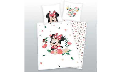 Wendebettwäsche »Disney Minnie Mouse«, mit tollem Minnie Mouse Motiv