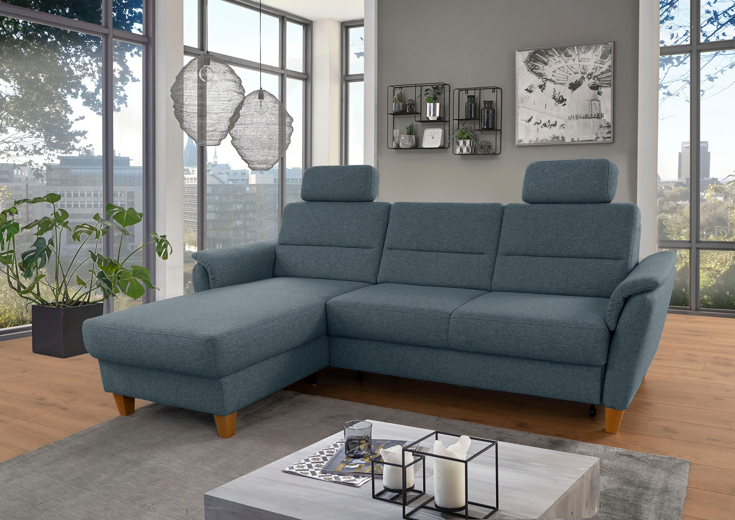 Home affaire Ecksofa "Palmera L-Form, B: 244 cm - OTTO. Verlässliche Qualit günstig online kaufen