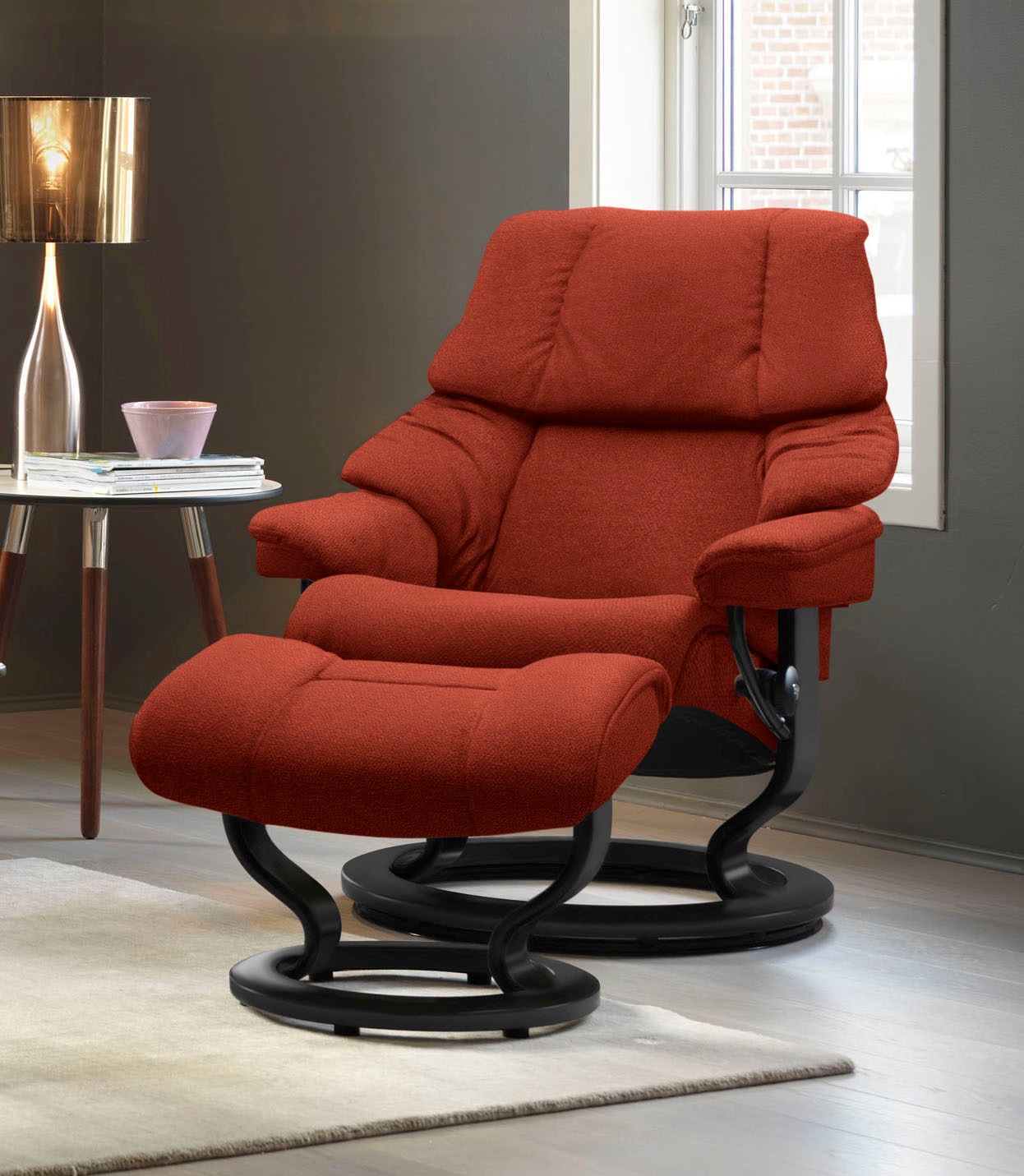 Stressless® Fußhocker »Reno«, mit Classic Base, Gestell Schwarz