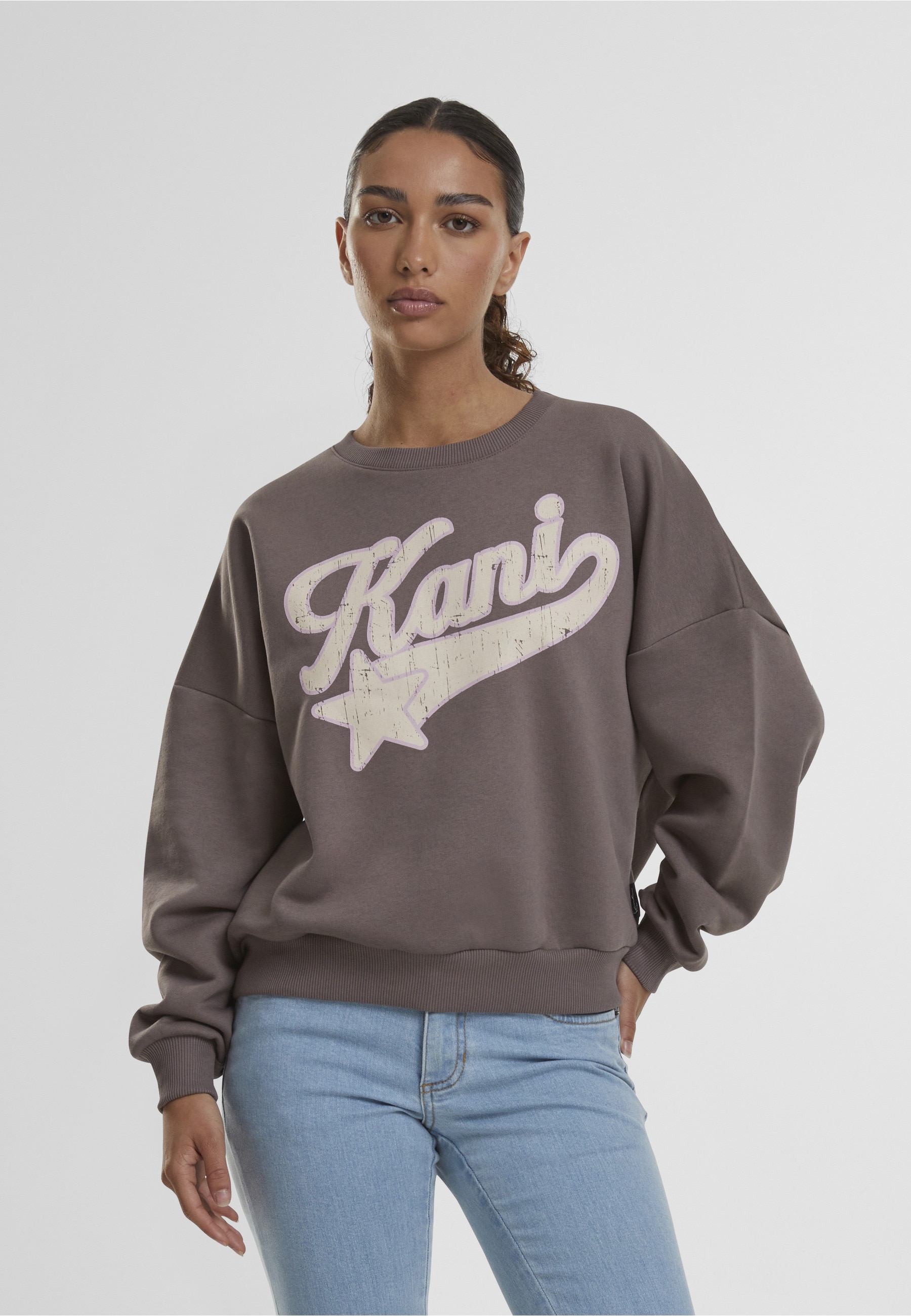 Karl Kani Sweater »Karl Kani Karl Kani Woven Signature Star Logo Crew«
