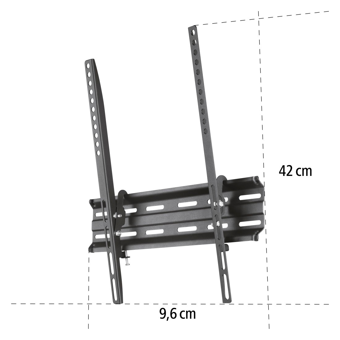 Hama TV-Wandhalterung »Wandhalterung (neigbar, VESA 400x400, 32"- 65")«, bis 165 cm Zoll